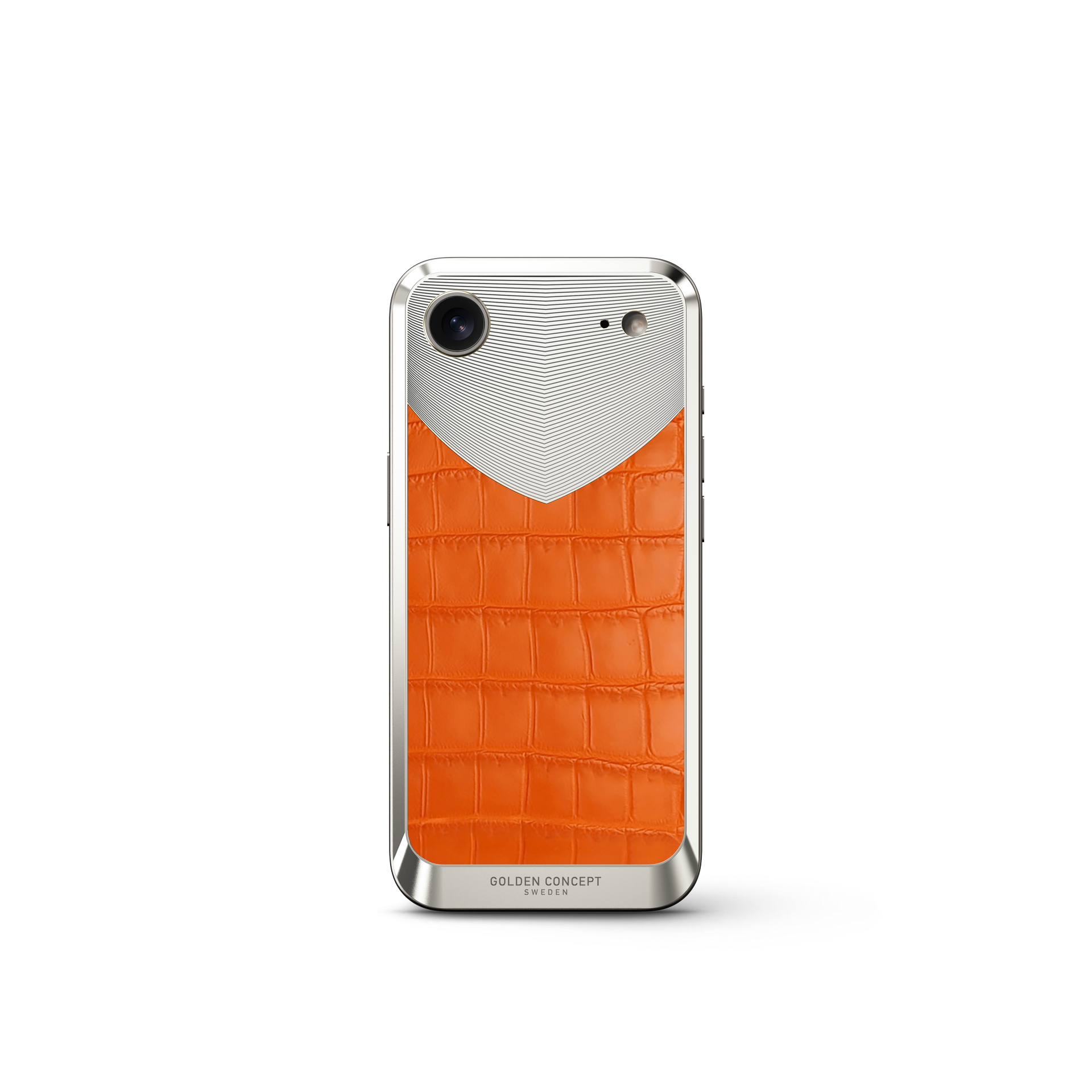 iPhone Case / RST17 - Magnetic Shield Alligator Edition - Matte Orange