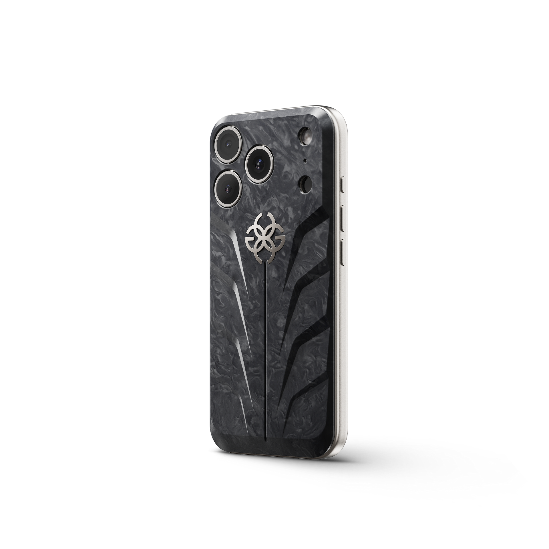 iPhone Case / RSC17 - Magnetic Shield Carbon - Titanium Grey