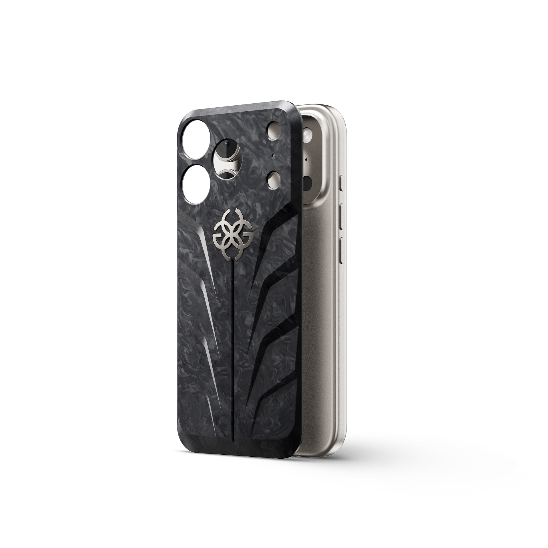 iPhone Case / RSC17 - Magnetic Shield Carbon - Titanium Grey