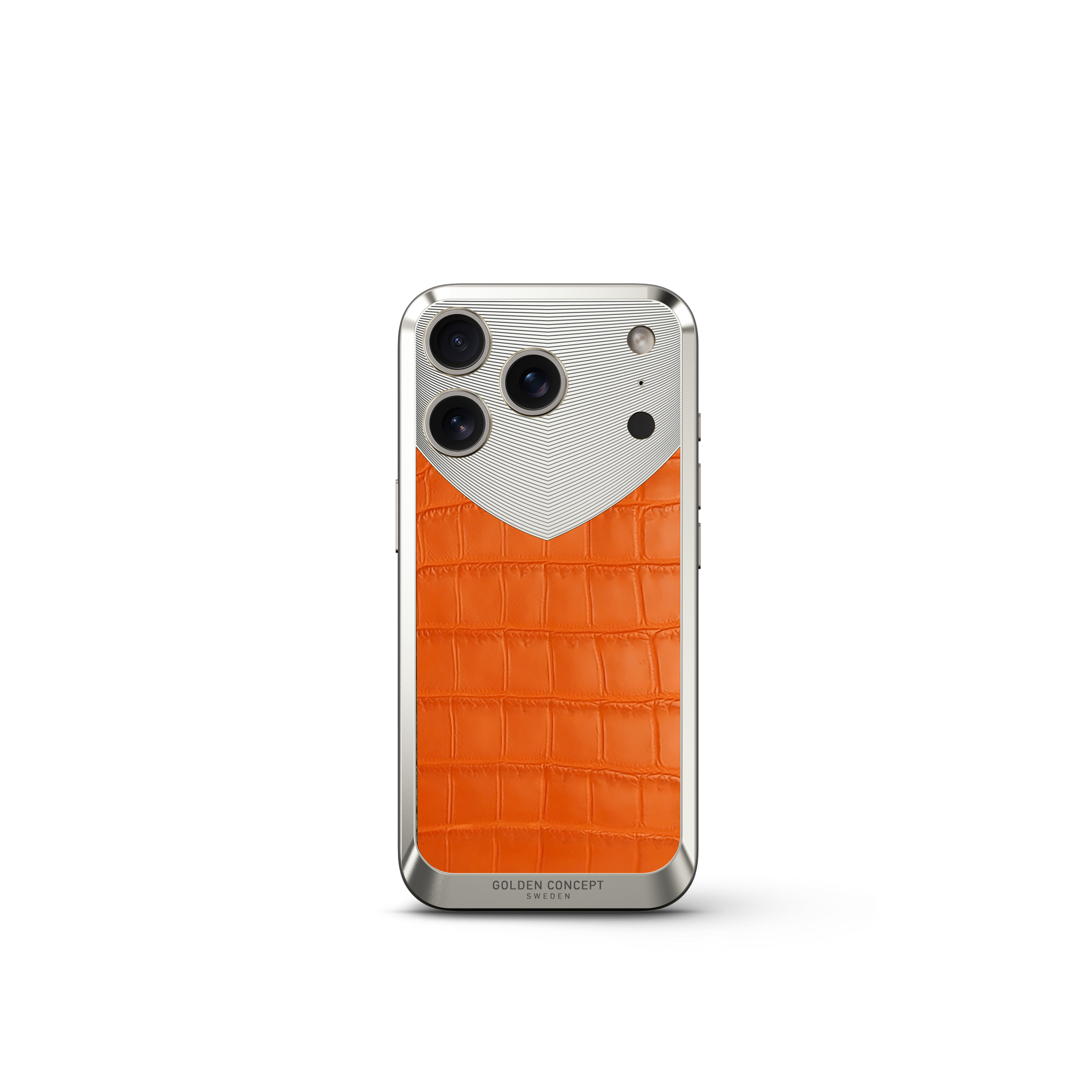 iPhone Case / RST17 - Magnetic Shield Alligator Edition - Matte Orange