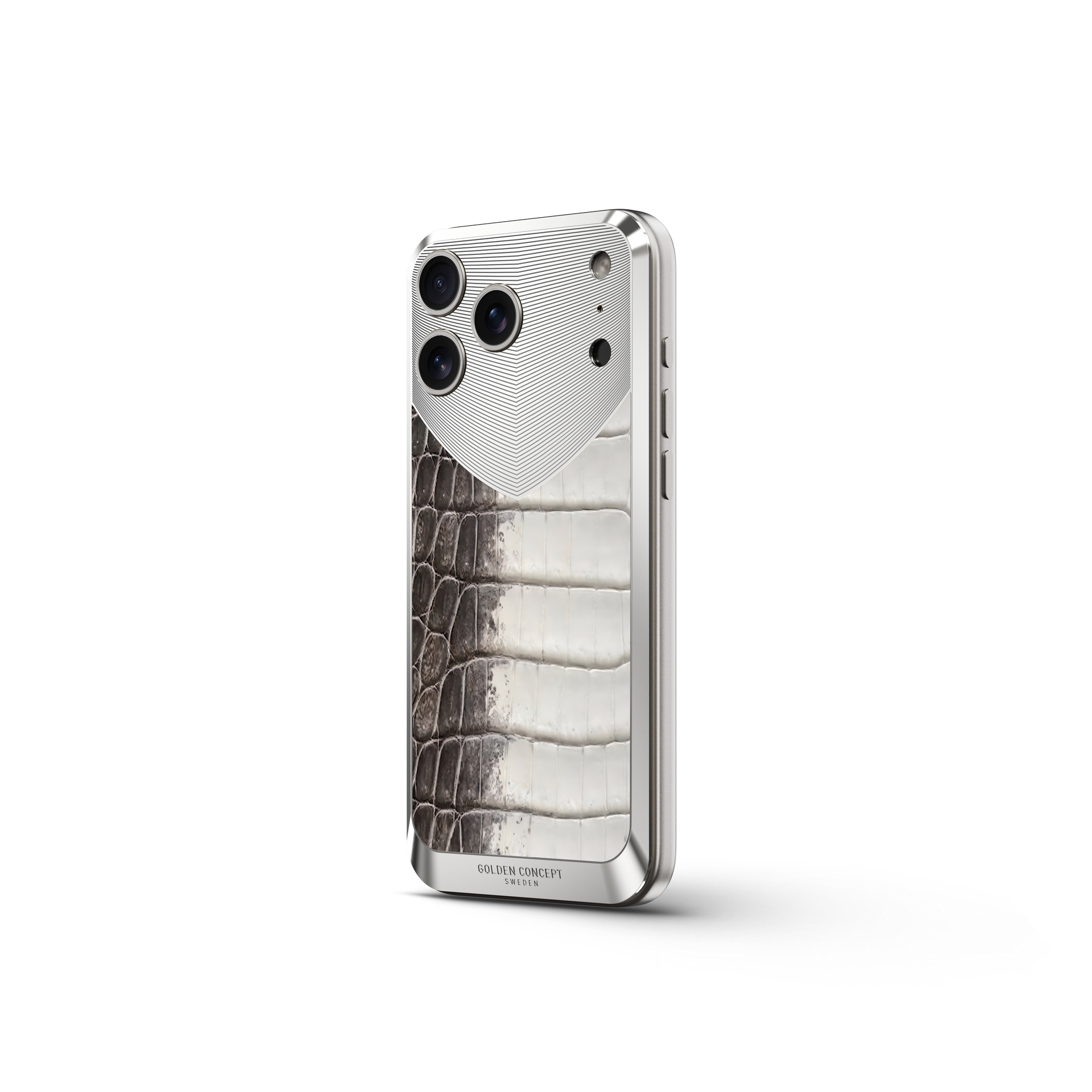 iPhone Case / RST17 - Magnetic Shield Crocodile Edition - Himalaya