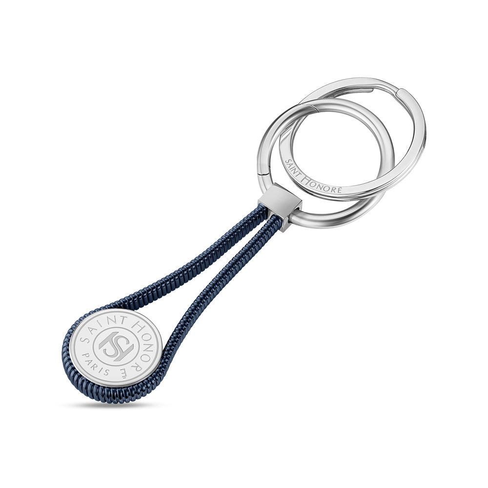 Tubogas Woven Keyring IP BLUE AND STEEL