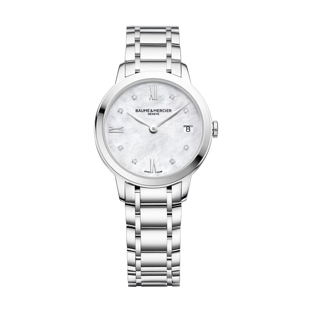 CLASSIMA LADIES QUARTZ 31 MM WATCH SILVER / WHITE