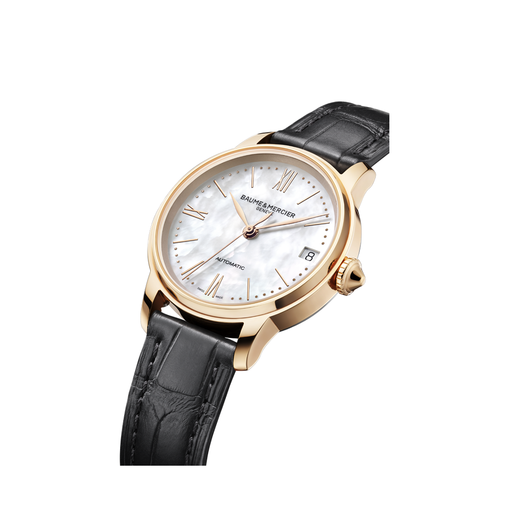 CLASSIMA LADIES AUTOMATIC 31 MM WATCH BLACK / WHITE