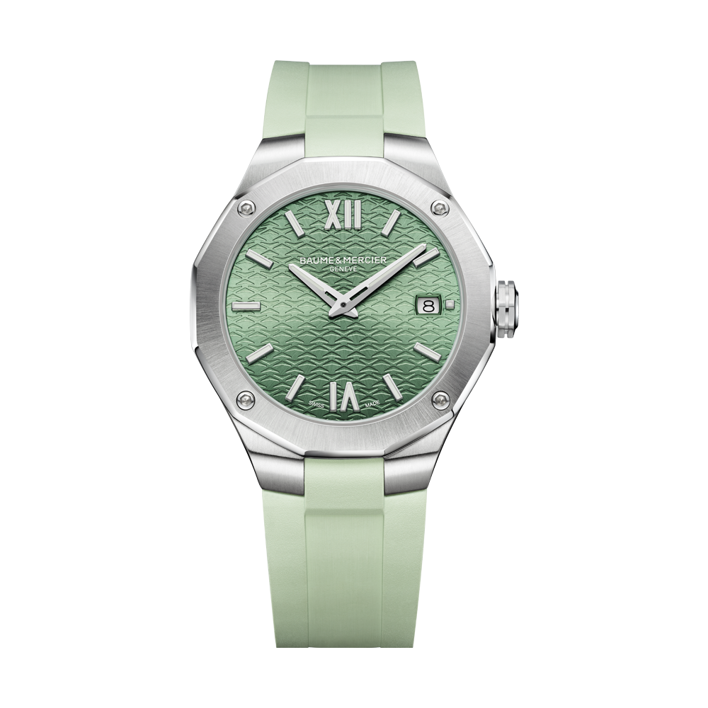 RIVIERA LADIES QUARTZ 36MM WATCH GREEN / GREEN