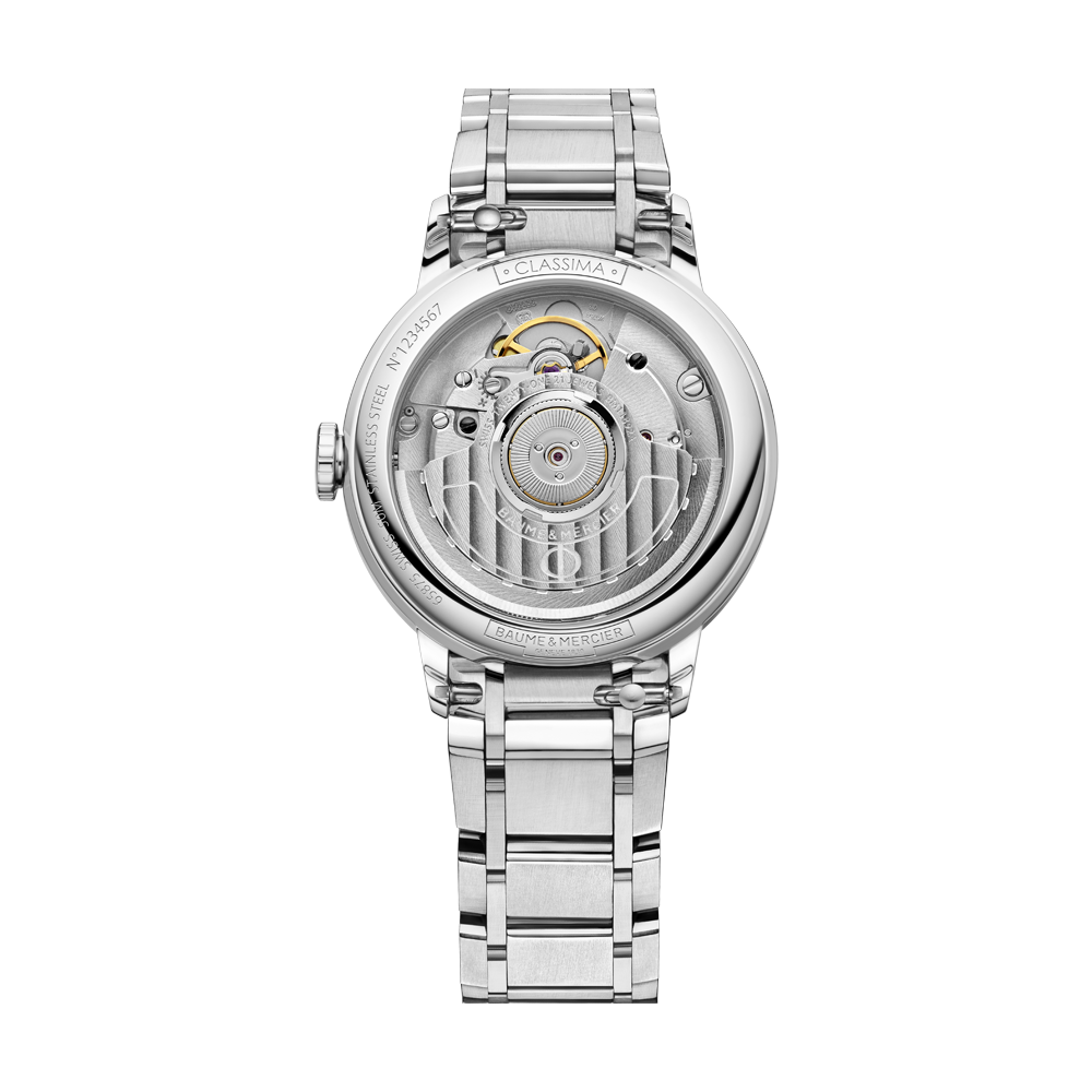 CLASSIMA LADIES AUTOMATIC 34 MM WATCH SILVER / VIOLET