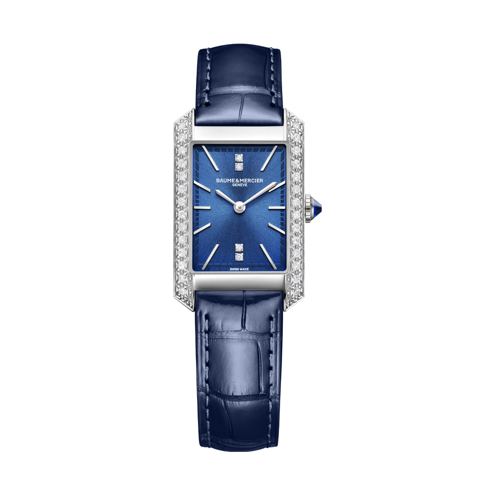HAMPTON LADIES DIAMOND QUARTZ WATCH BLUE / NIGHT BLUE