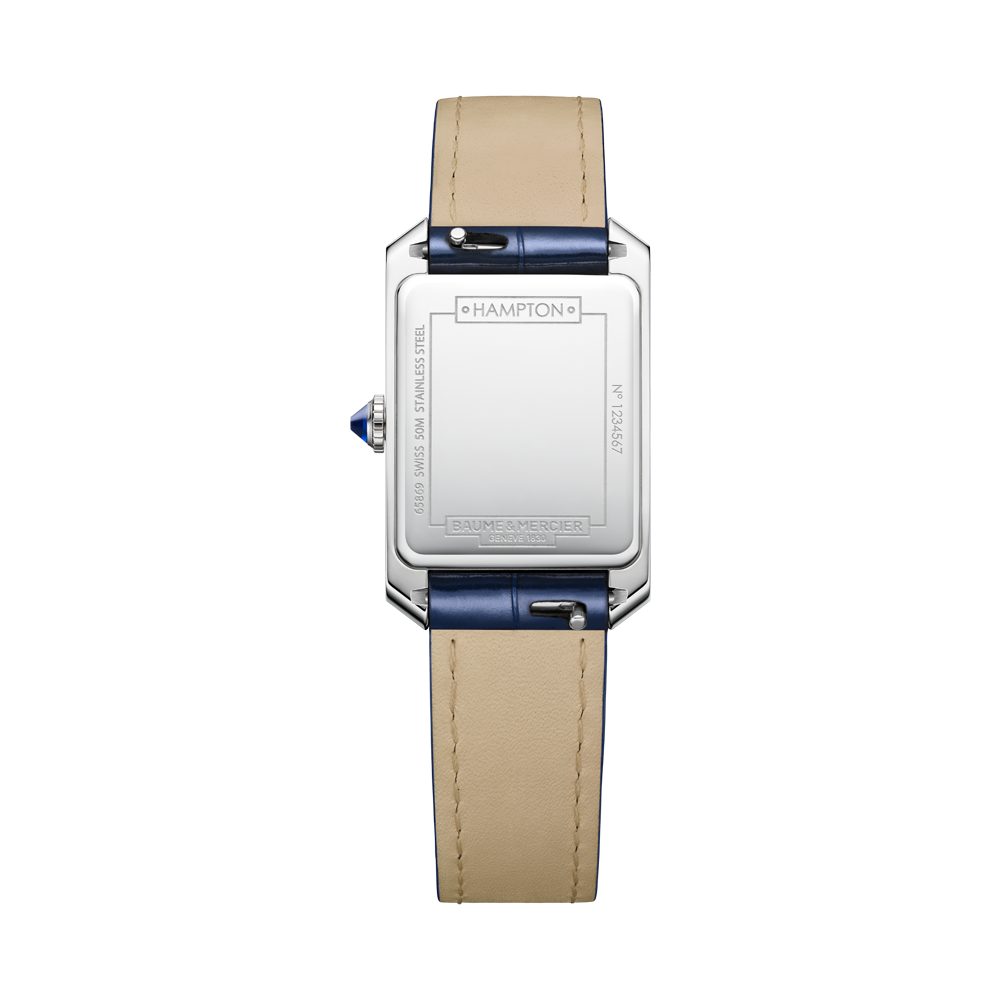 HAMPTON LADIES DIAMOND QUARTZ WATCH BLUE / NIGHT BLUE