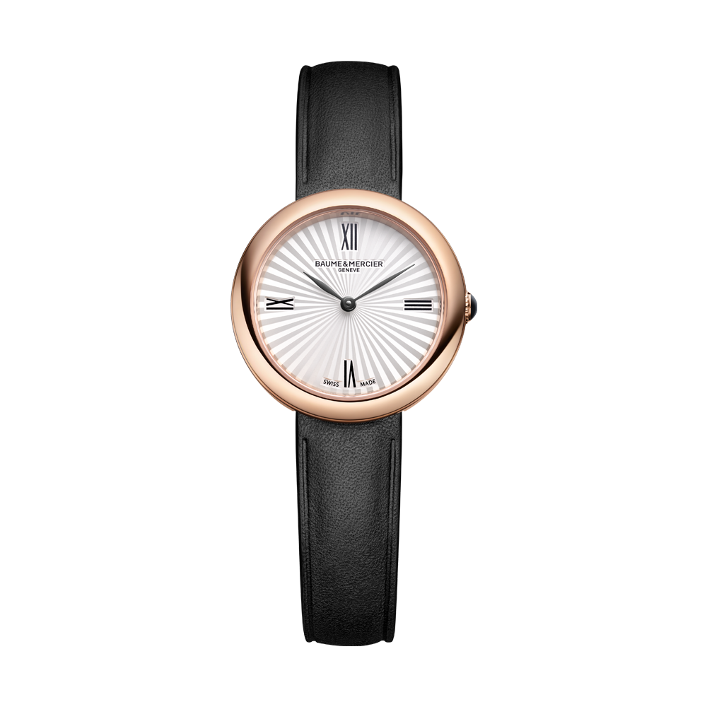 JOIA LADIES QUARTZ 28MM WATCH BLACK / WHITE