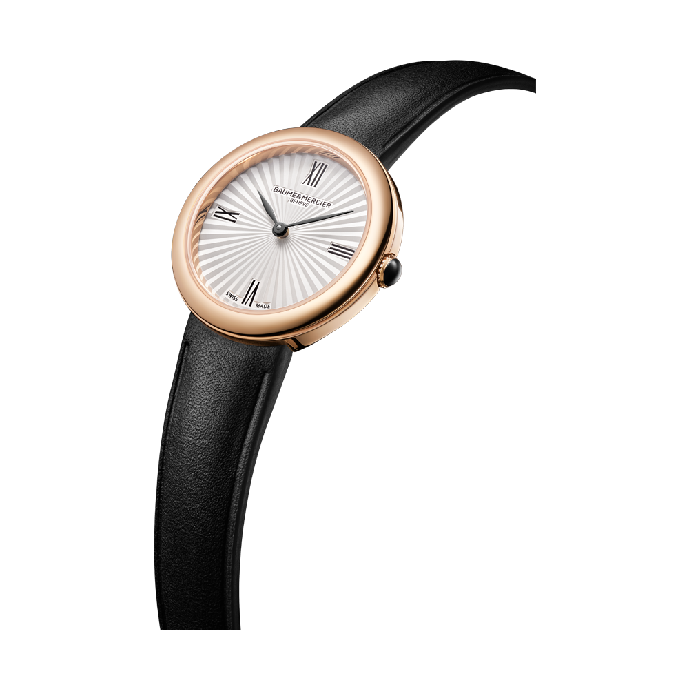 JOIA LADIES QUARTZ 28MM WATCH BLACK / WHITE
