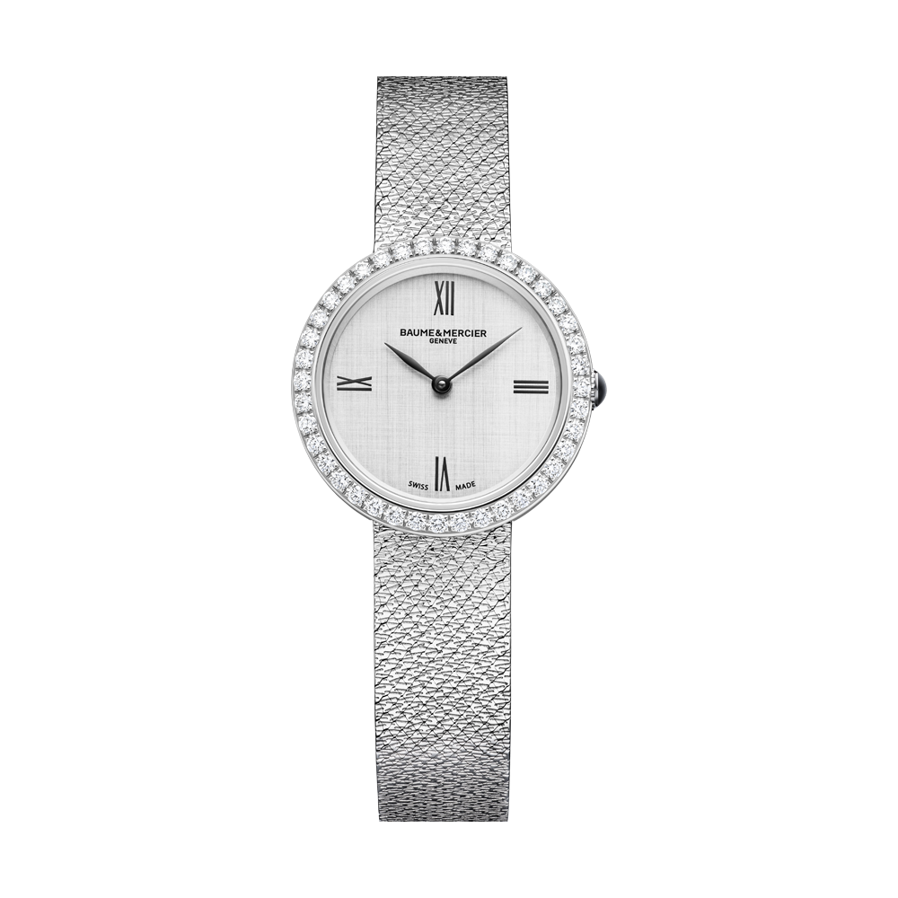 JOIA LADIES DIAMOND WATCH SILVER / WHITE