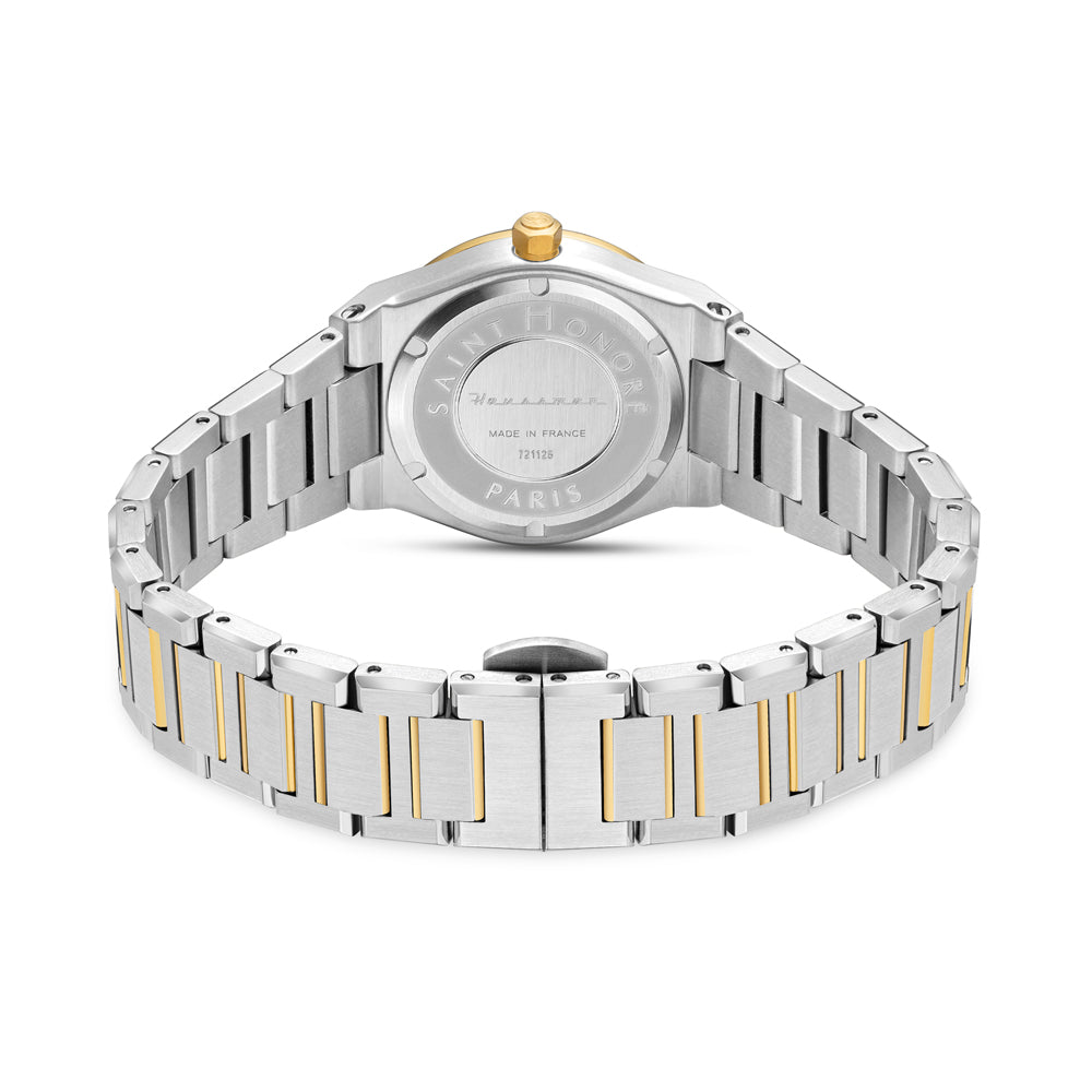 Haussman Women's Analog Watch Silver/Gold/Champagne