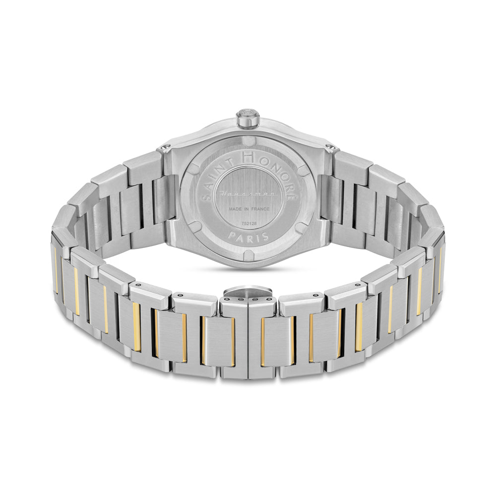 Haussman Women's Analog Watch Silver/Gold/Silver