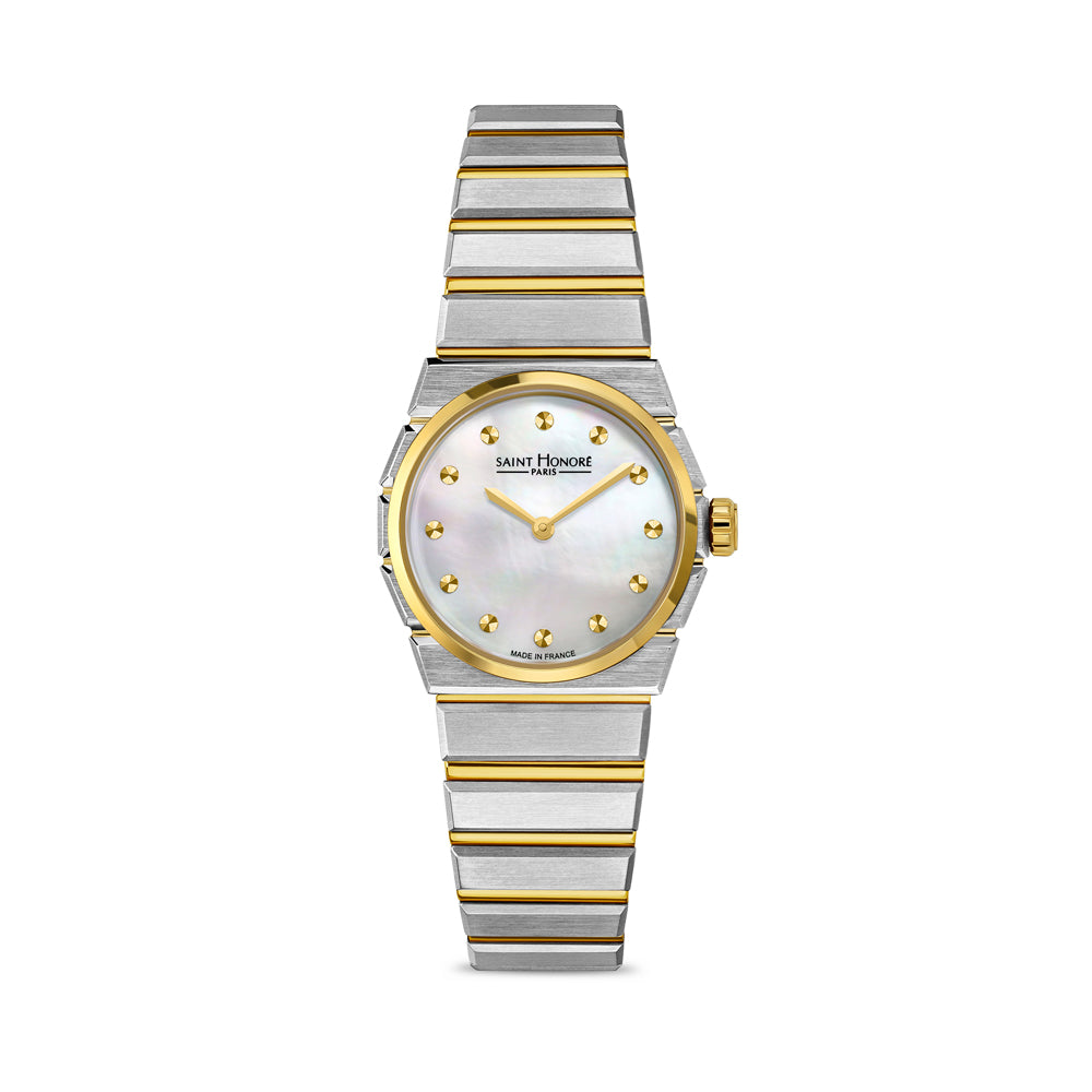 Odeon Women's Analog Watch Silver/Gold