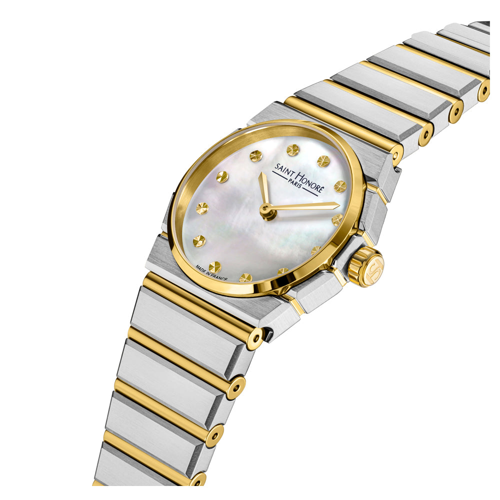 Odeon Women's Analog Watch Silver/Gold