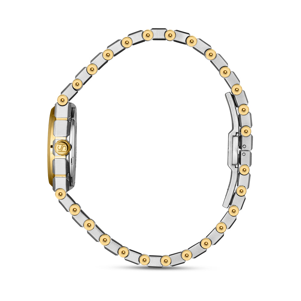Odeon Women's Analog Watch Silver/Gold