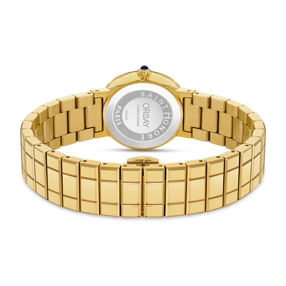 Orsay Women's Analog Watch Gold/White