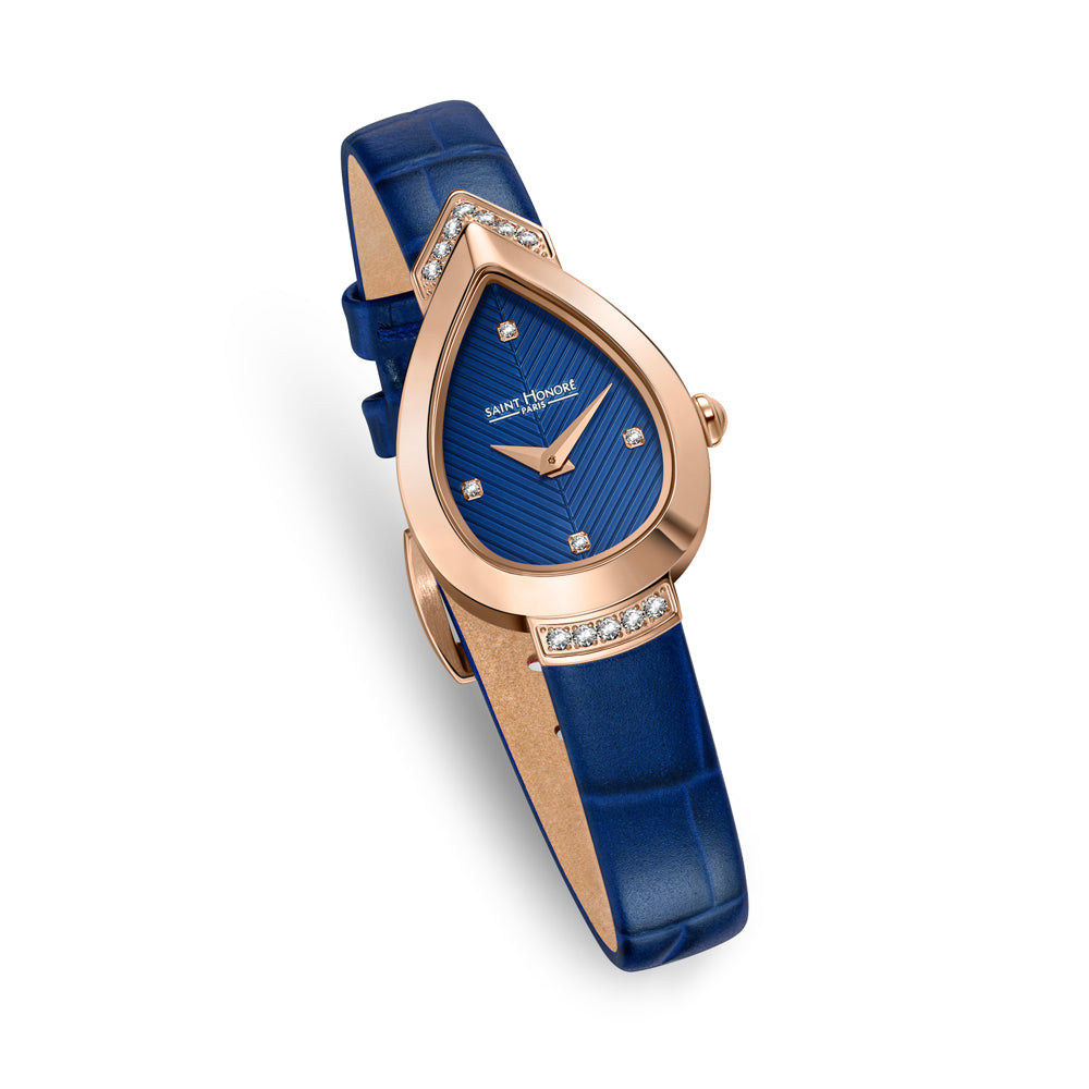 Petit Palais Diamond Watch BLUE / BLUE