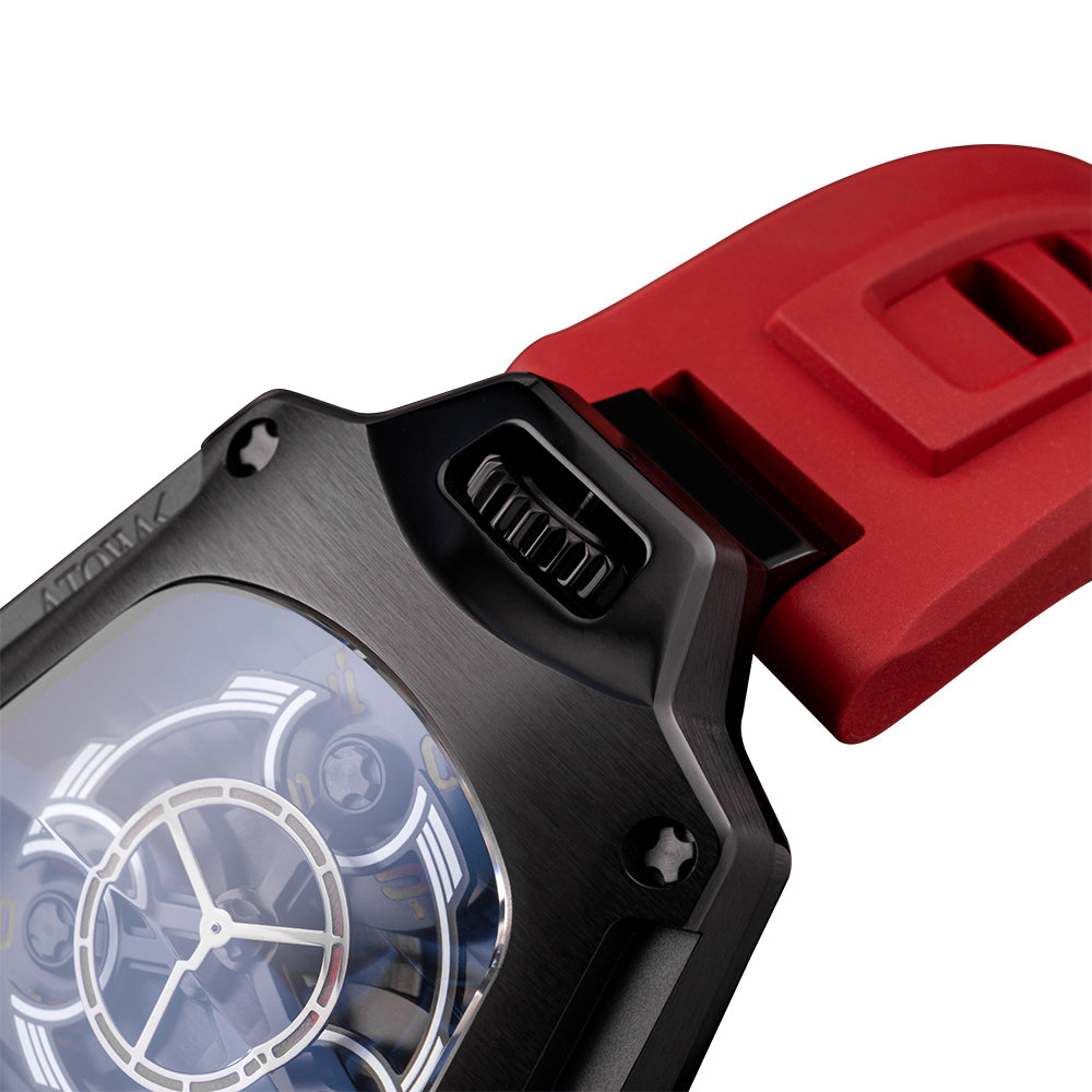 Atowak Spaceship FKM RUBBER / BLACK RED
