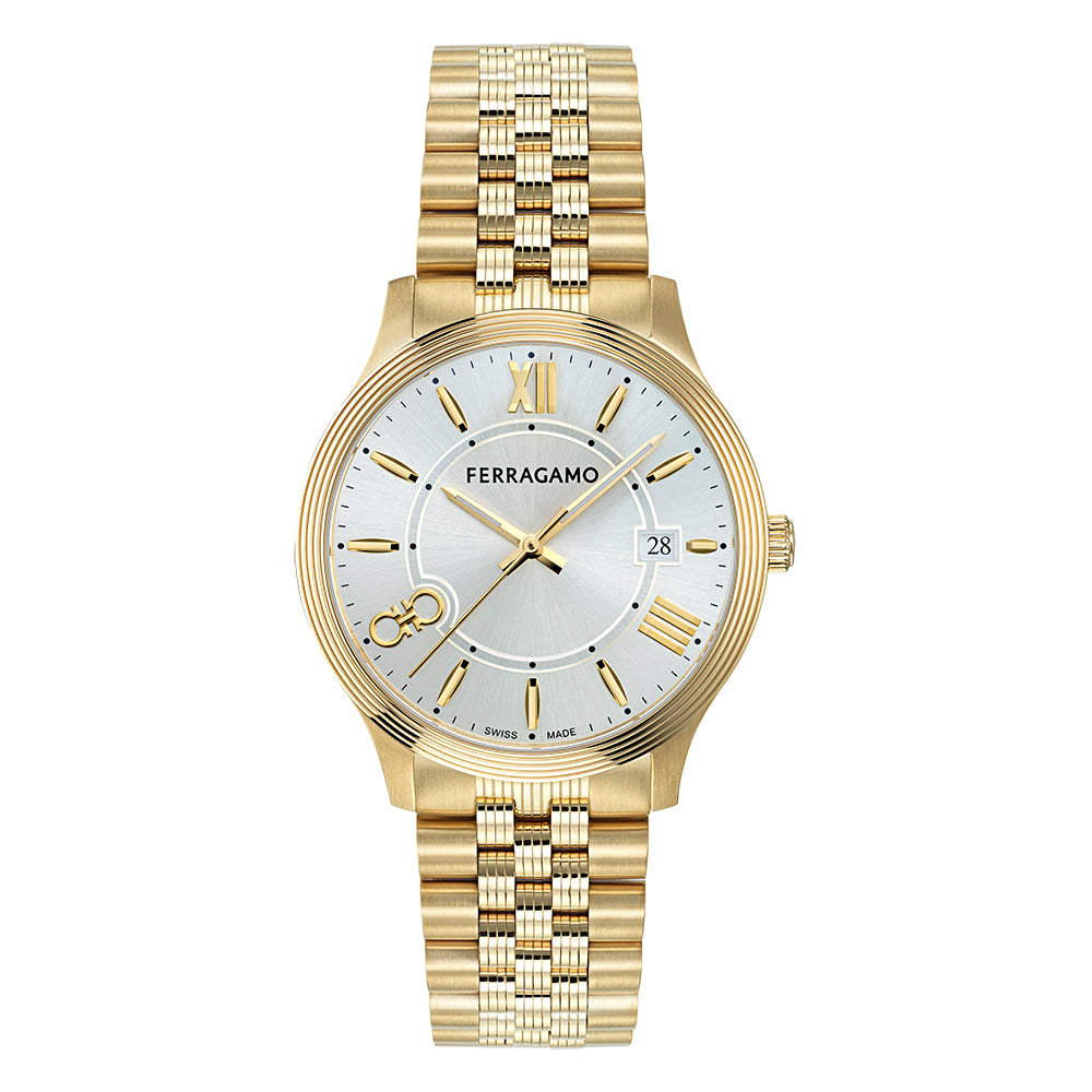 Salvatore  Ferragamo Ferragamo Duo Gold / White-Silver