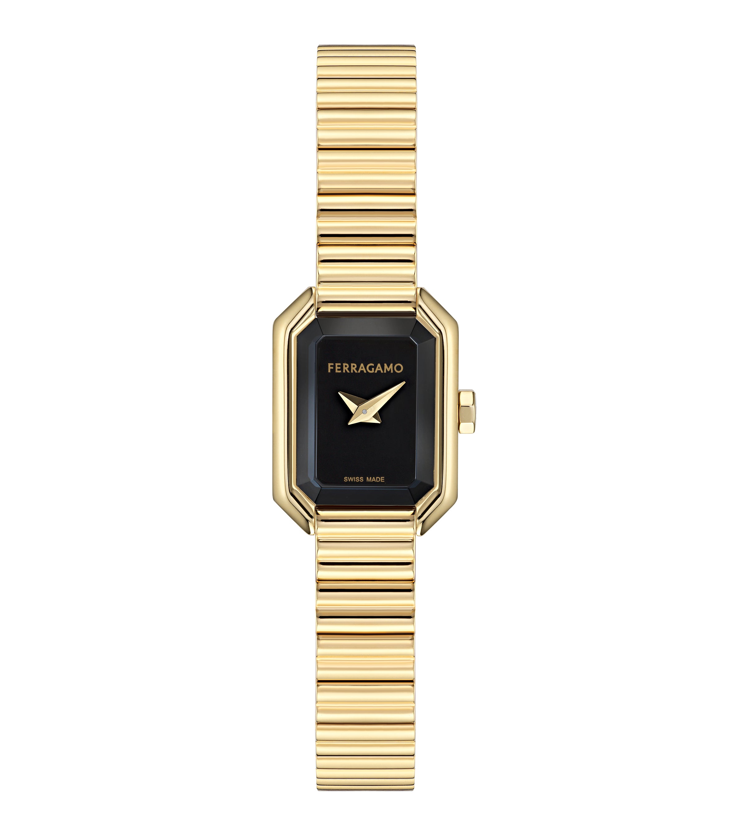 Salvatore  Ferragamo Crystal Gold / Black