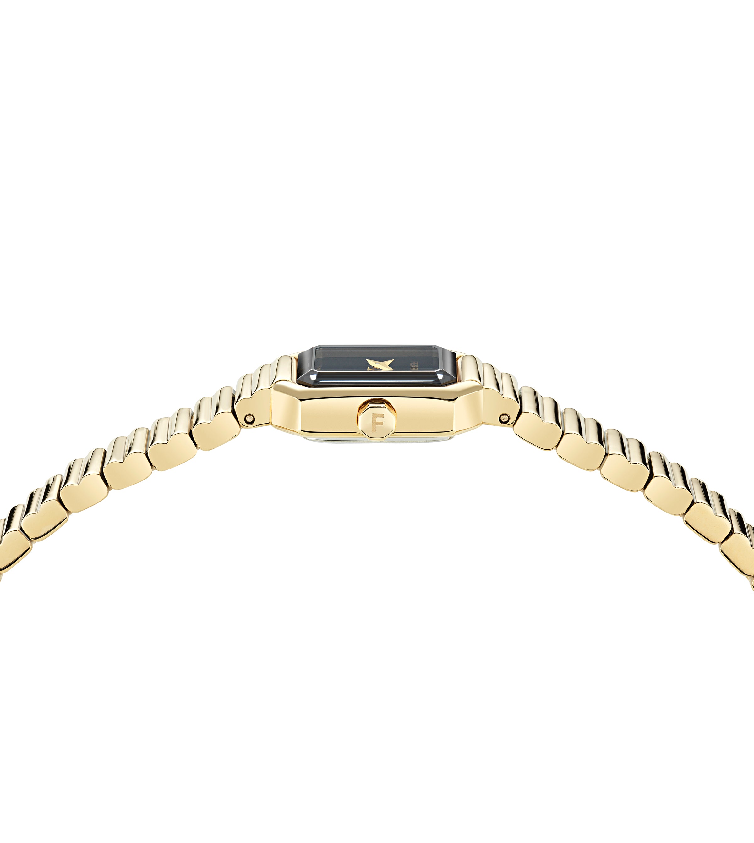 Salvatore  Ferragamo Crystal Gold / Black