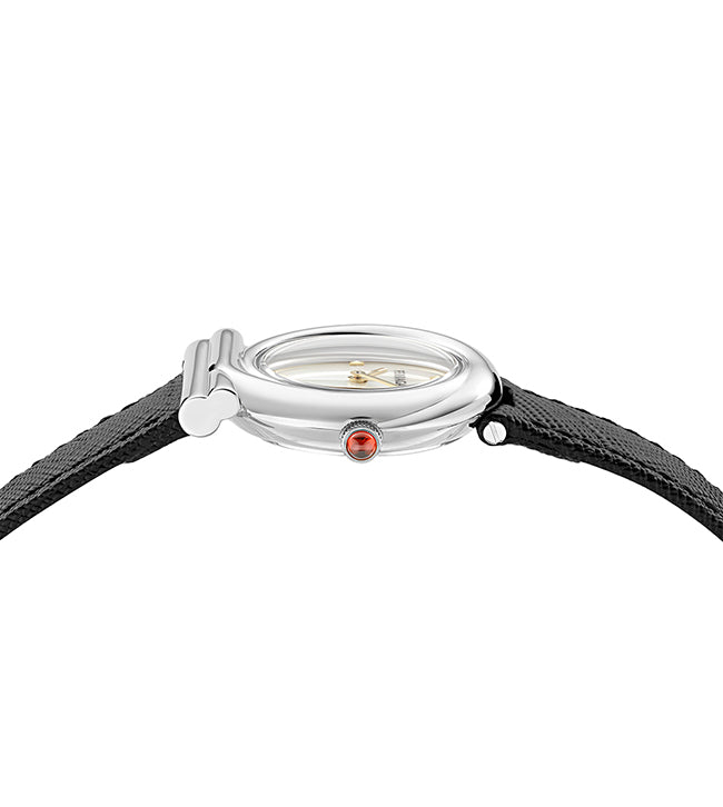Salvatore  Ferragamo Gancini Twisted Black / White