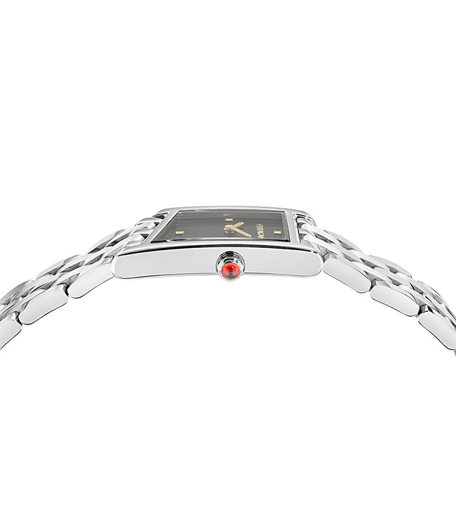 Salvatore  Ferragamo Asymetrique Silver / Black