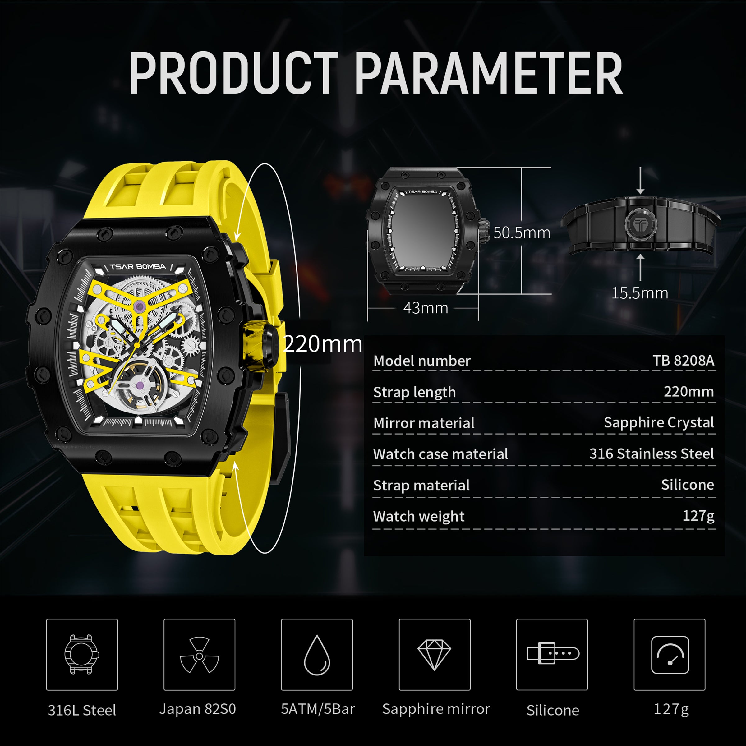 Elemental Series Men's Automatic Watch