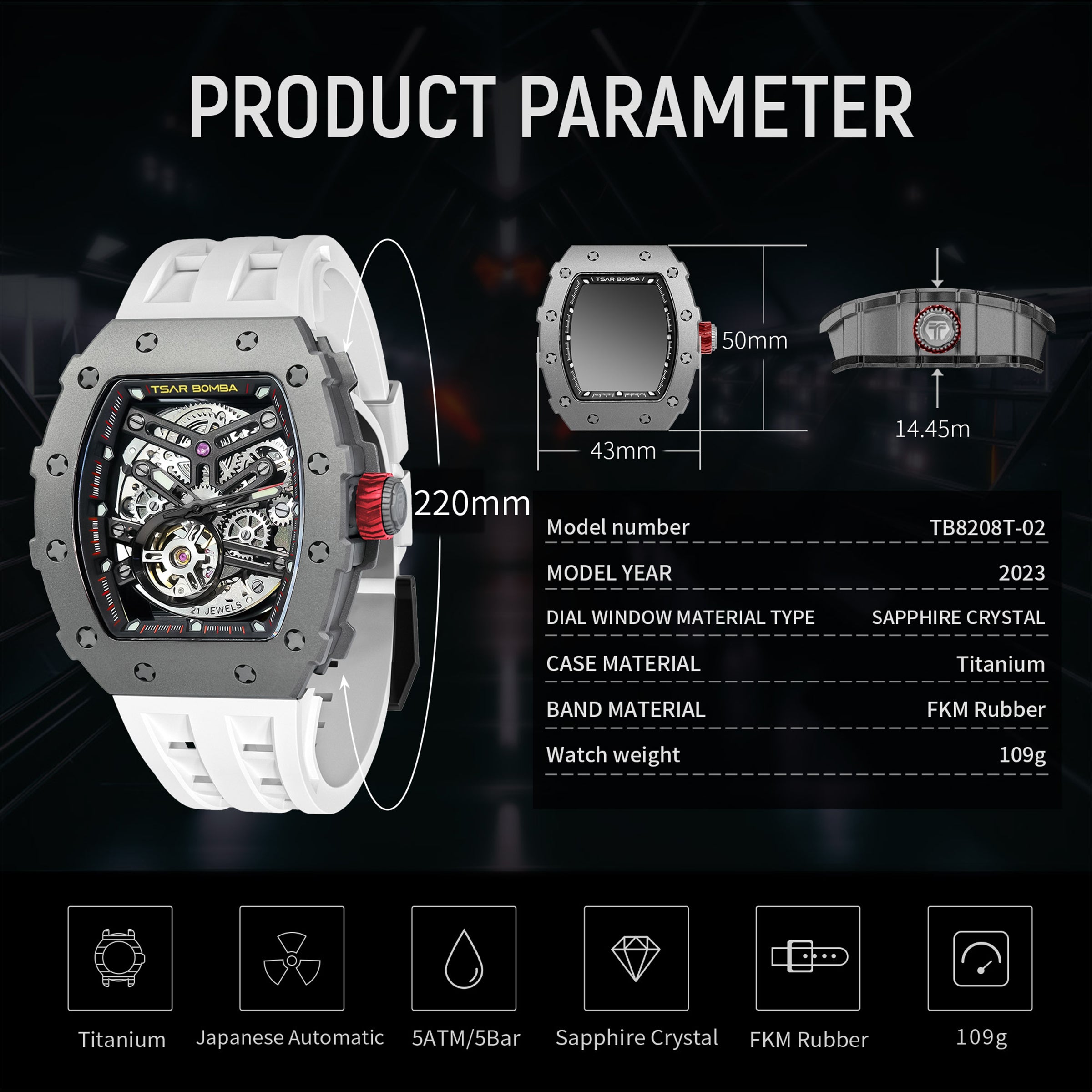 Elemental Series Men's Automatic Watch
