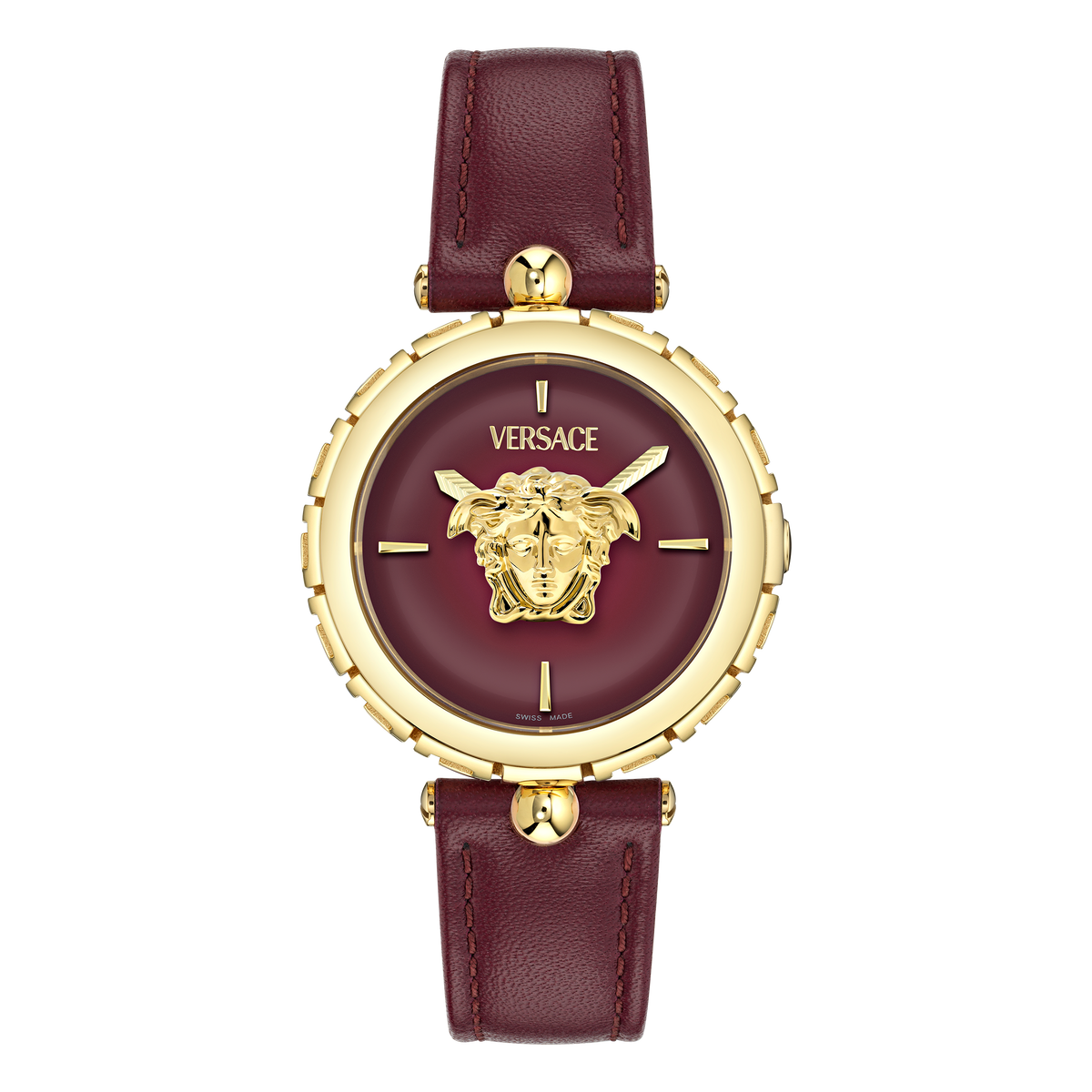 Versace Medusa Burgundy / Burgundy