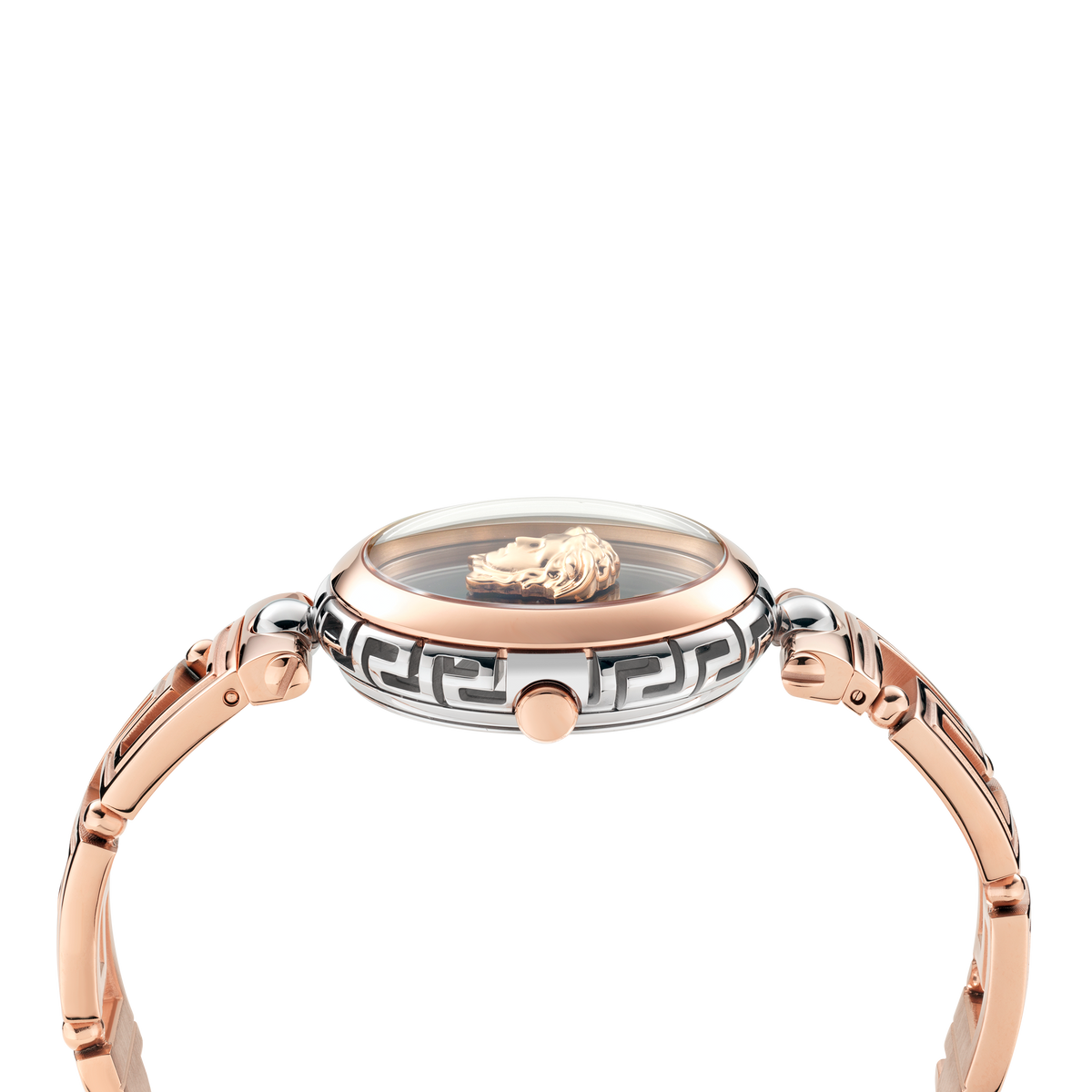 Versace Medusa Rose Gold-Tone / Green