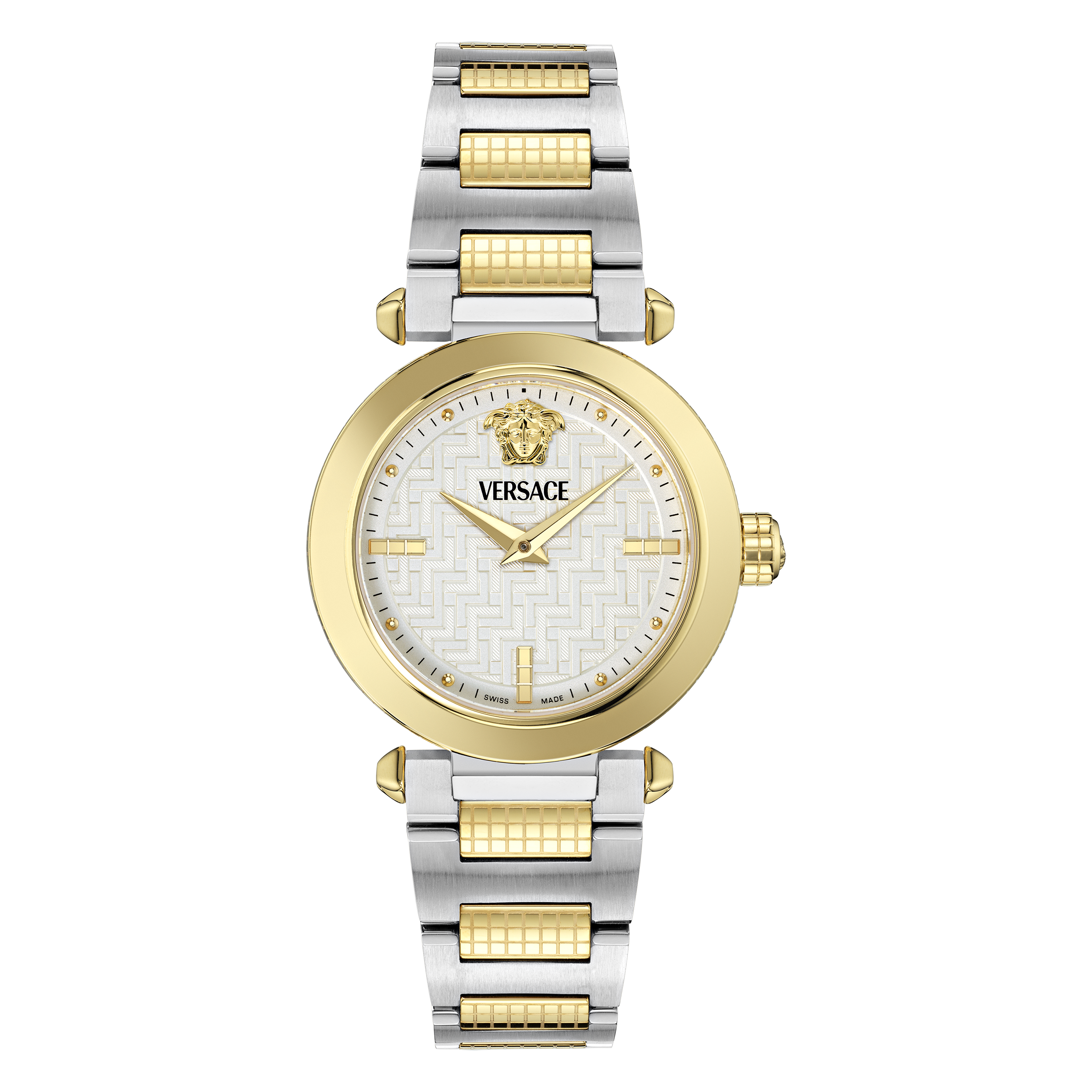 Versace Greek SS +IP 2N / White-Silver