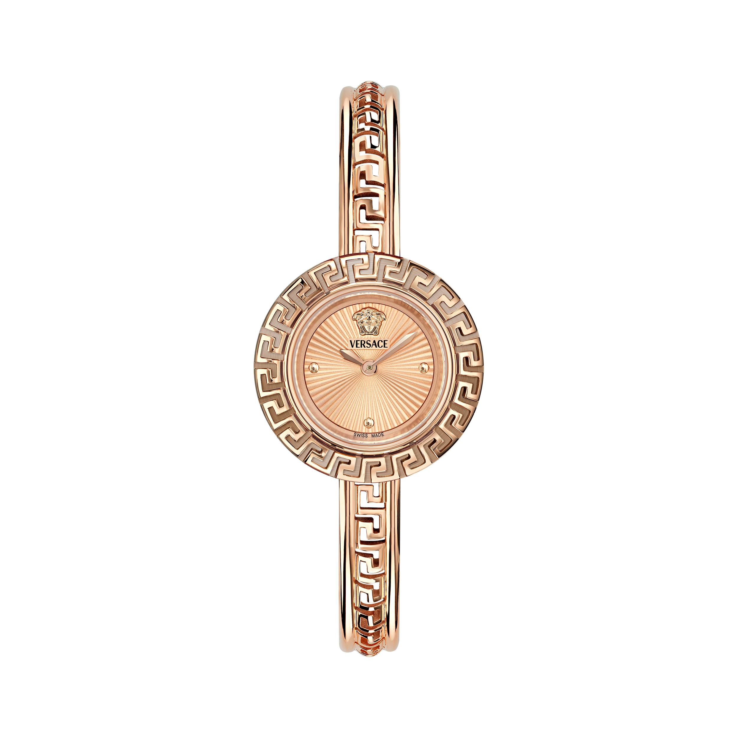 Versace Iconic.La Greca Rose Gold-Tone / Rose Gold-Tone