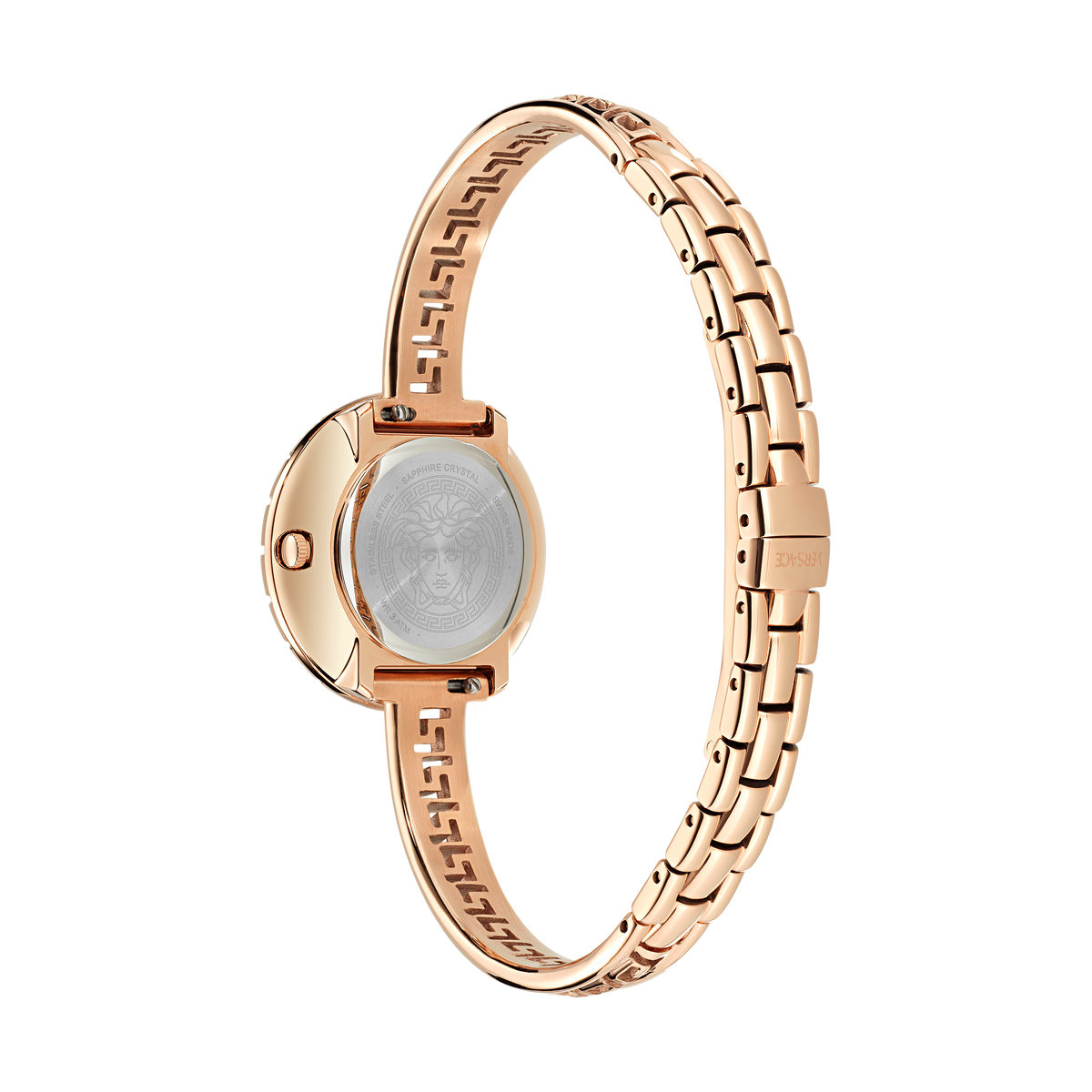 Versace Iconic.La Greca Rose Gold-Tone / Rose Gold-Tone