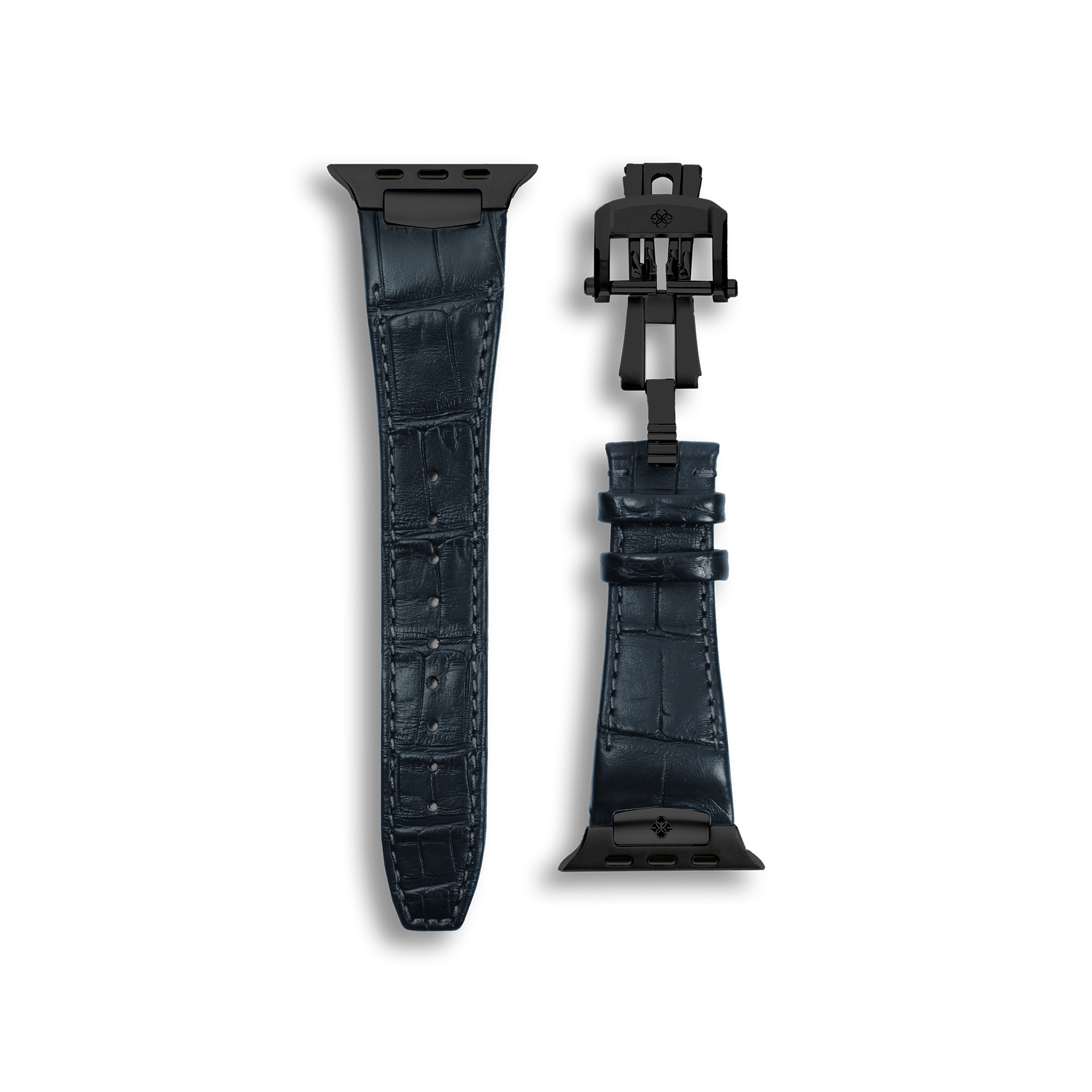 Apple Watch Strap / Alligator Leather - Navy