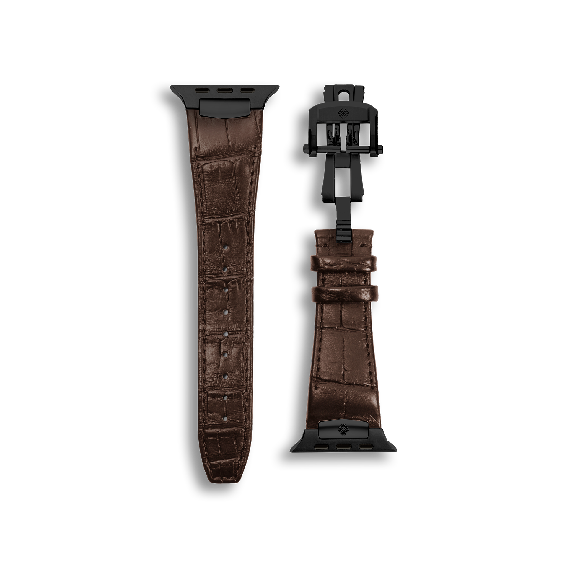 Apple Watch Strap / Alligator Leather - Brown
