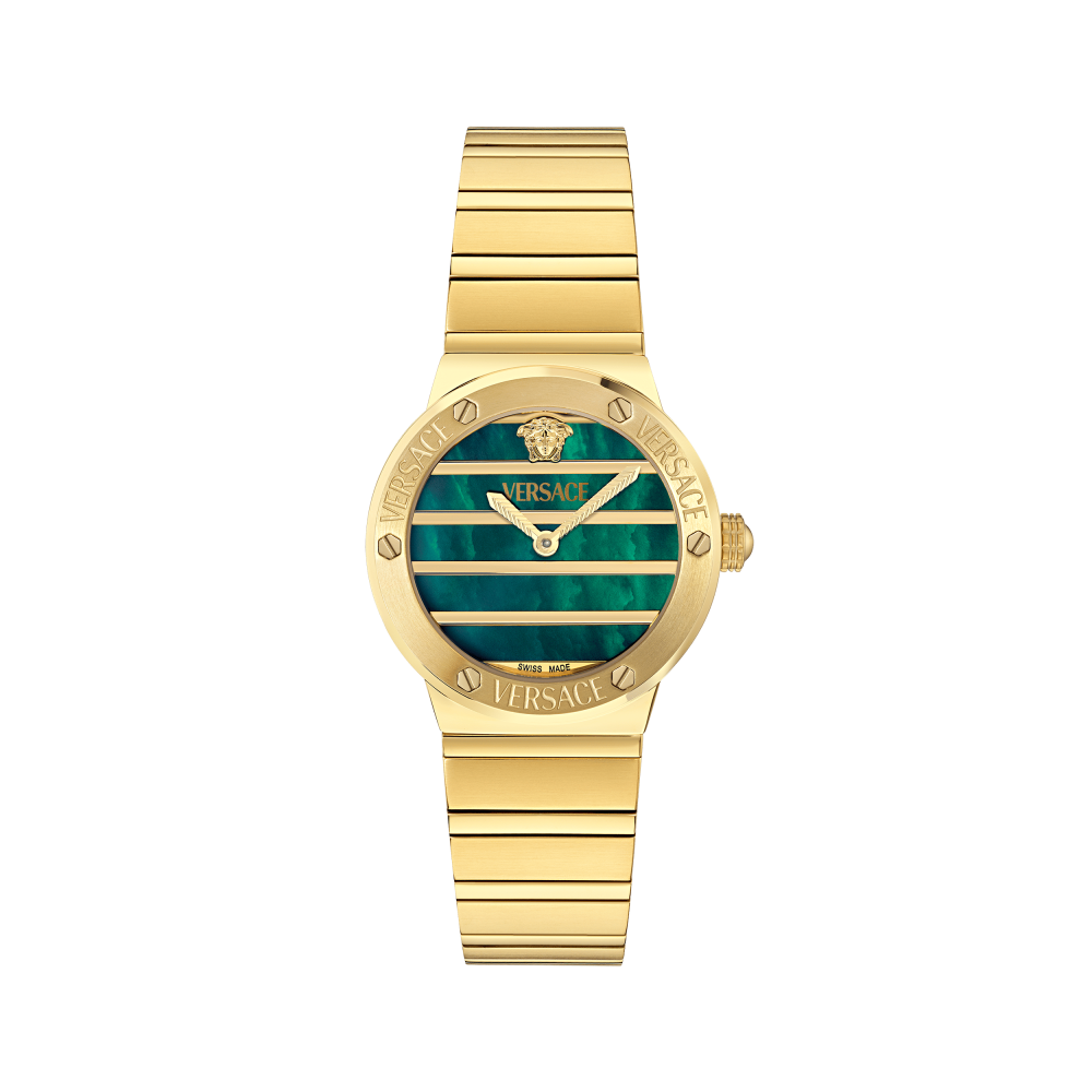 Versace Greca Logo Pearl Ladies Watch