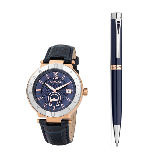 AIGNER Modenna watch and pen set