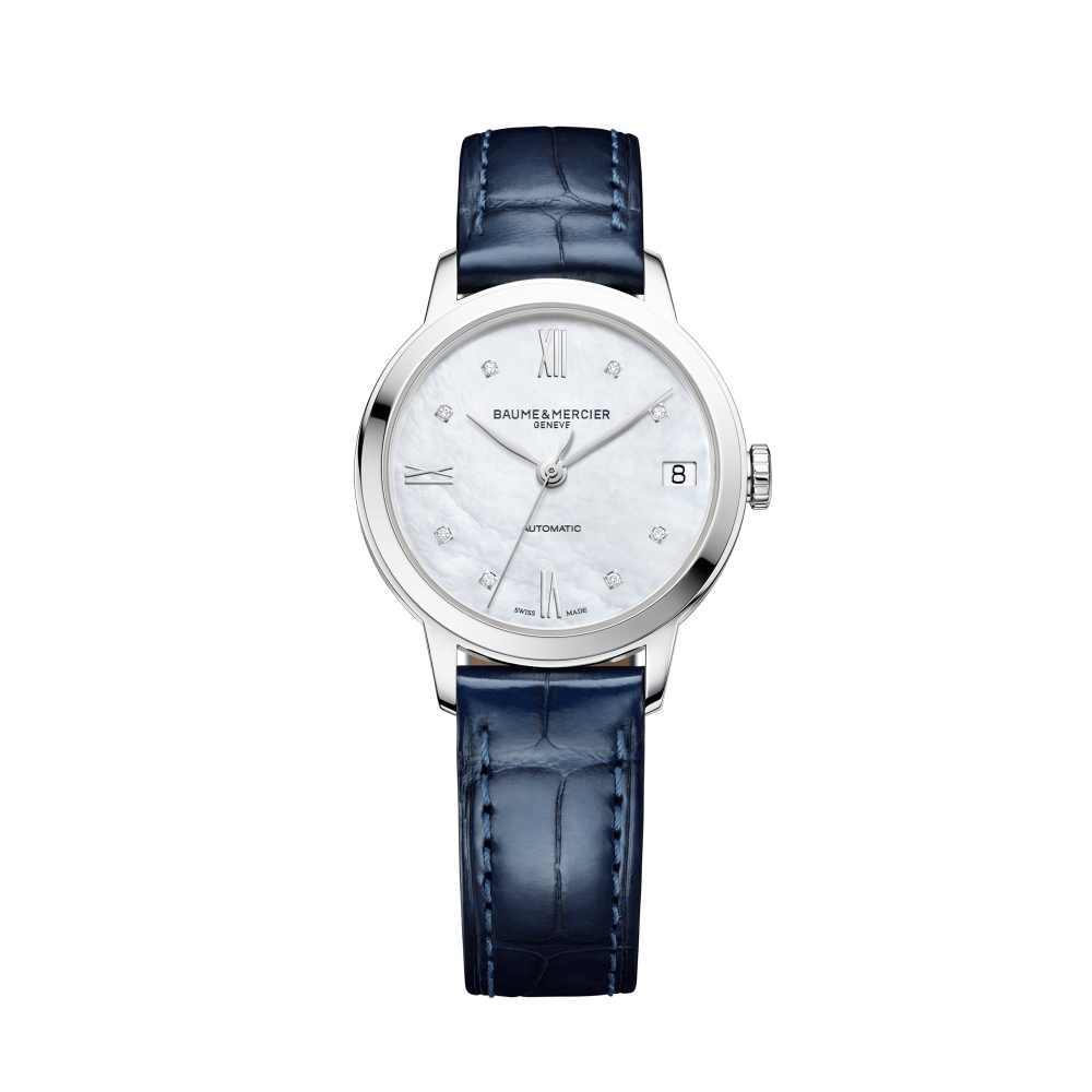 Classima White Mop Dial Watch