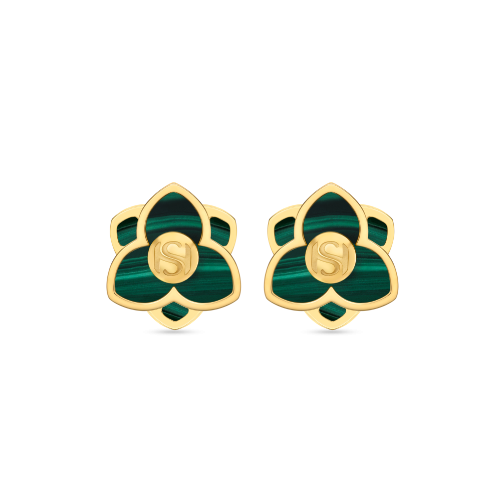 Saint Honore Paris Burj Flower Earrings Saint Honore Paris Burj Flower Earrings