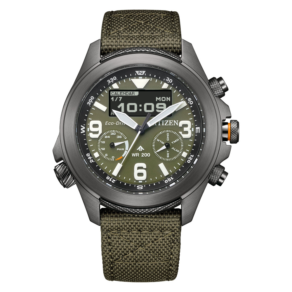 Promaster Land Eco-Drive Combination Watch