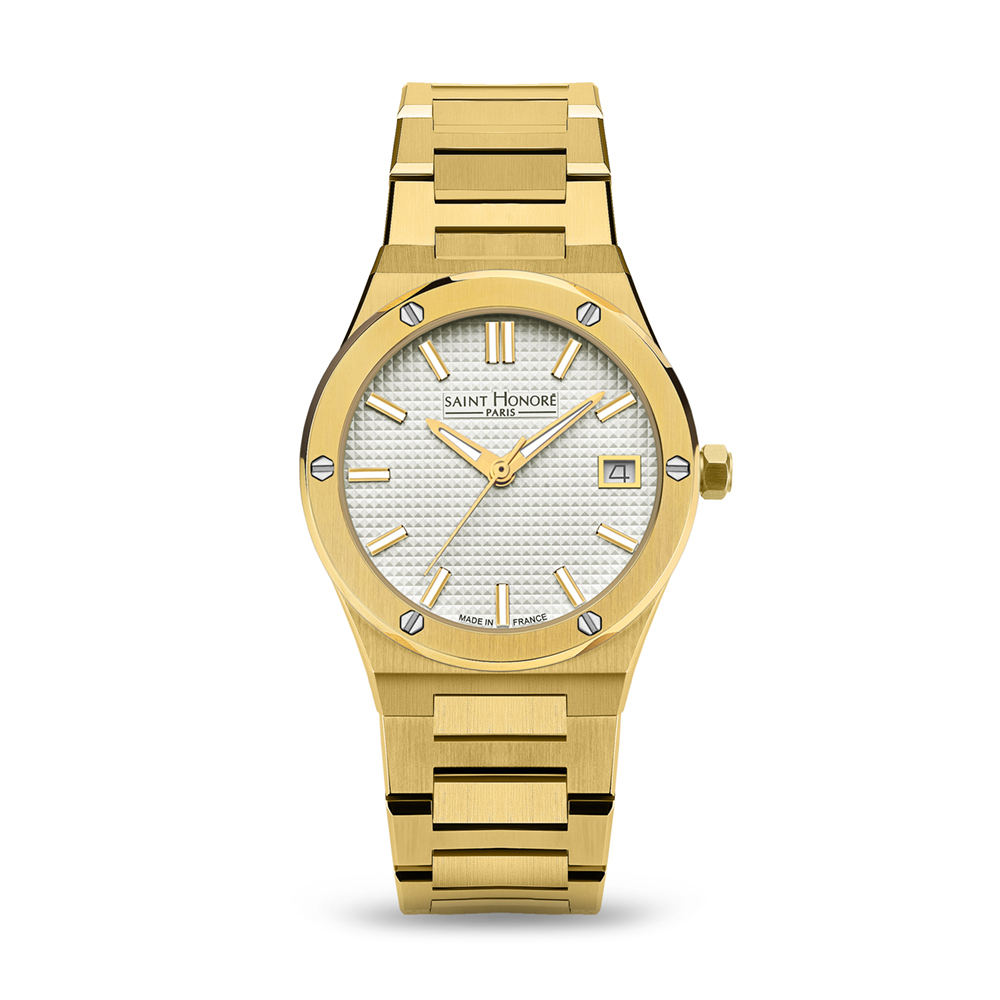 NEW HAUSSMAN LADIES GOLD WATCH