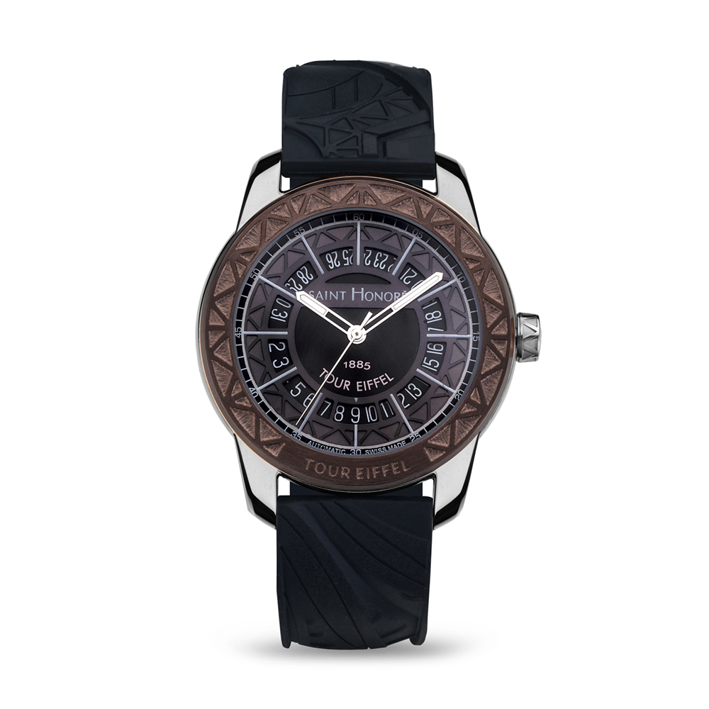 TOUR EIFFEL GENTS STAINESS STEEL WATCH