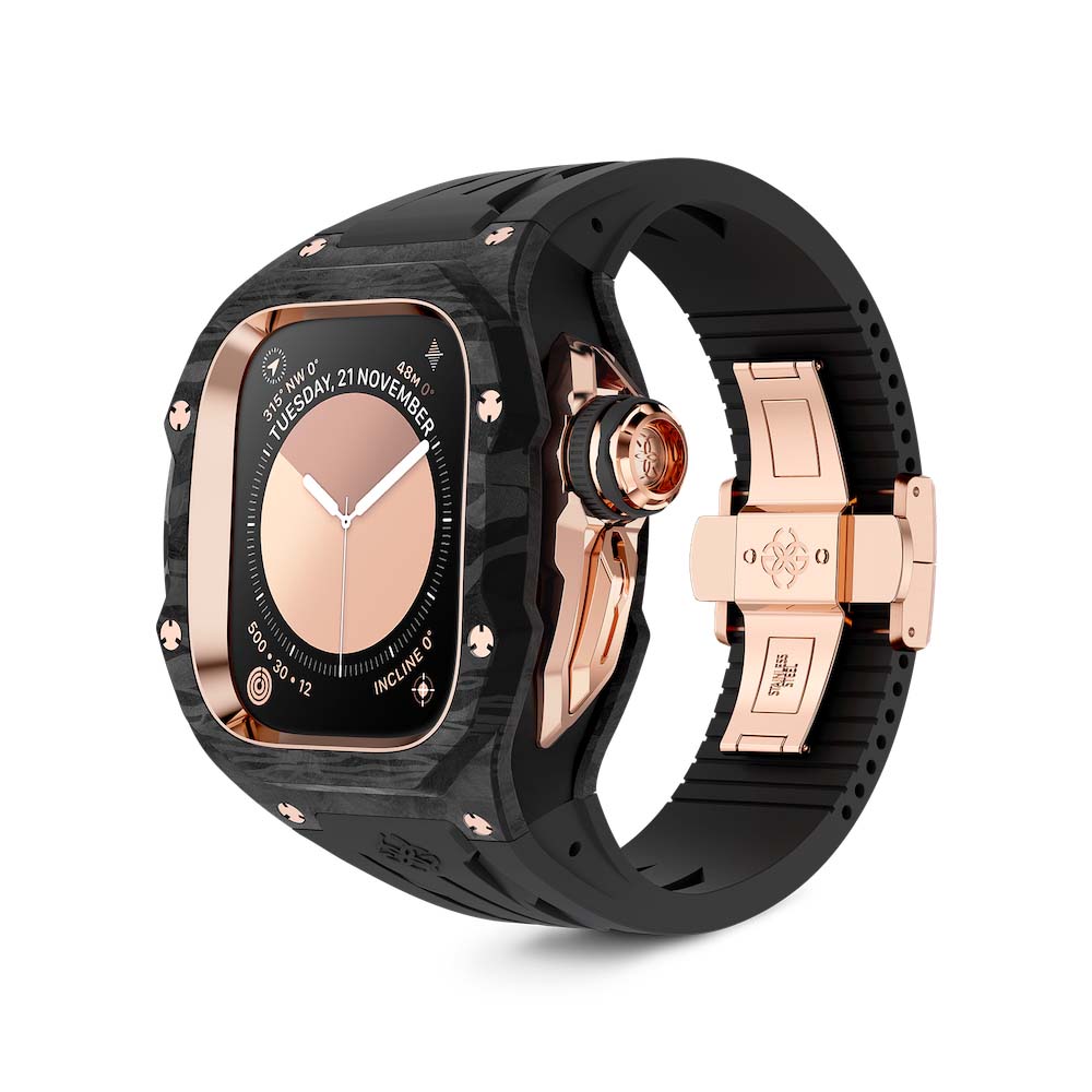 Apple Watch Case / RSCIII49 - Rose Gold Carbon