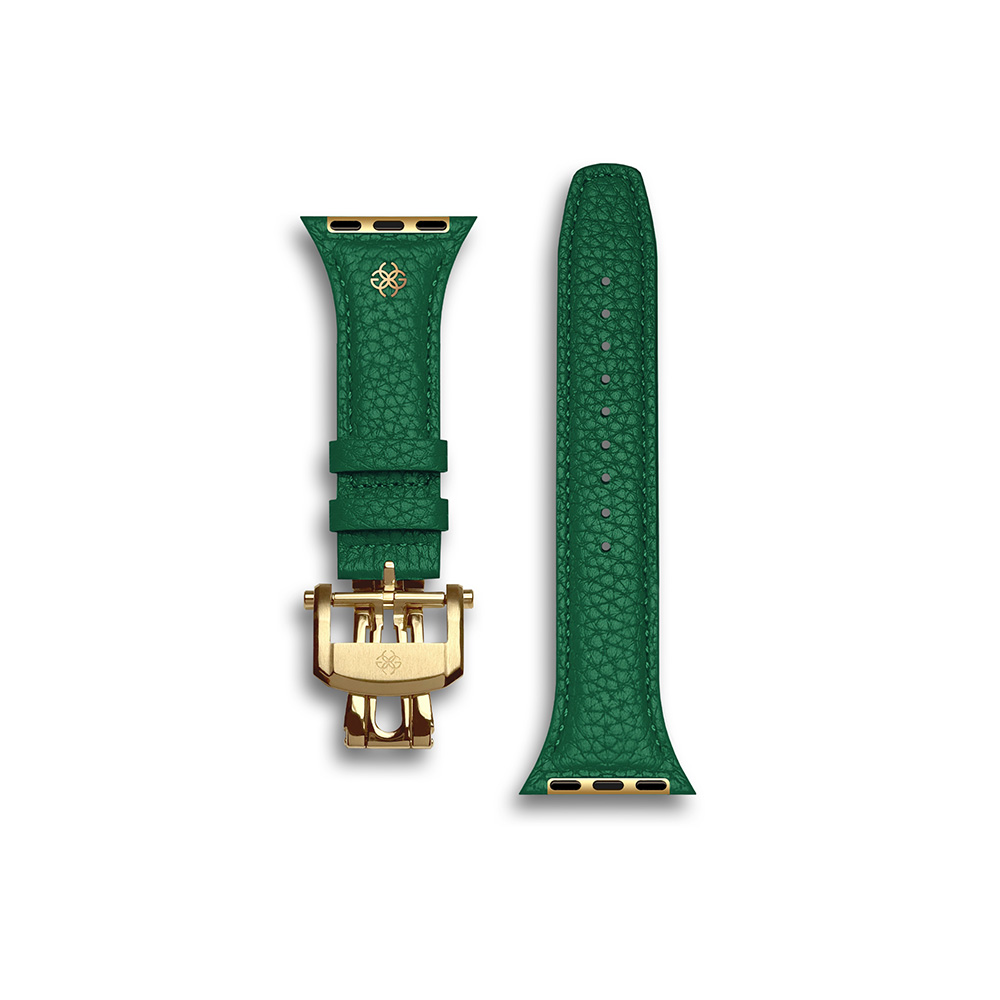 Apple Watch Strap / Full-Grain Leather - Evergreen Apple Watch Strap / Full-Grain Leather - Evergreen