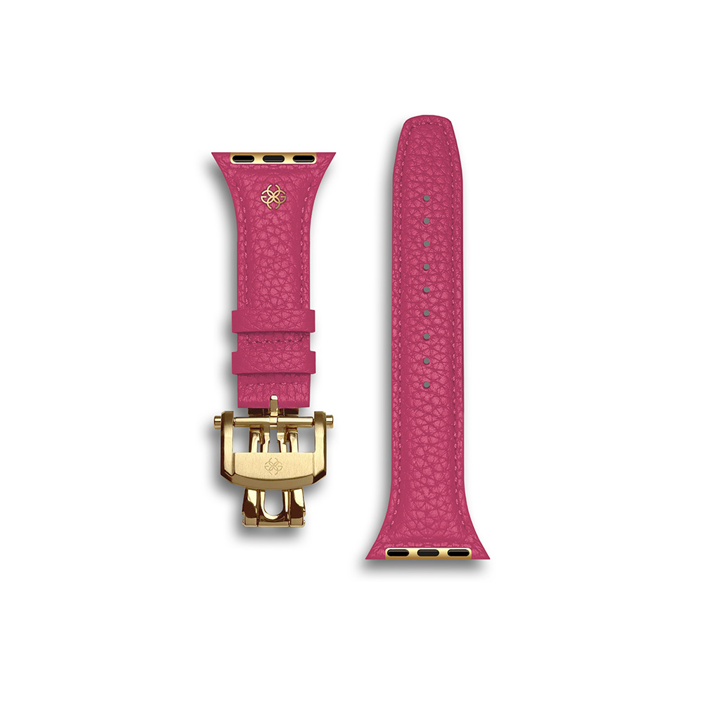 Apple Watch Strap / Full-Grain Leather - Orchidea Apple Watch Strap / Full-Grain Leather - Orchidea