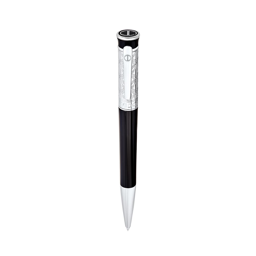 Icon ballpoint black silver