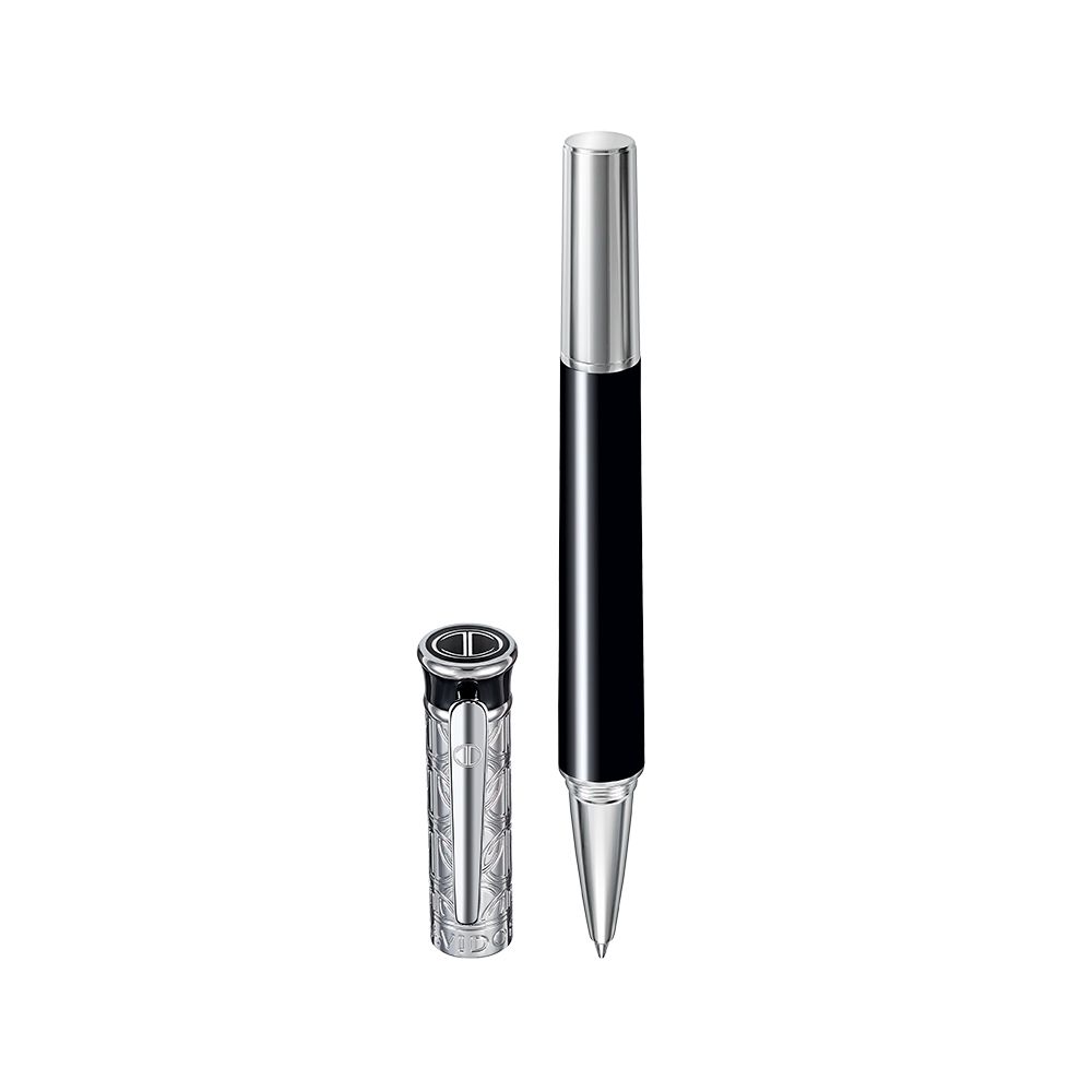 Icon rollerball black silver