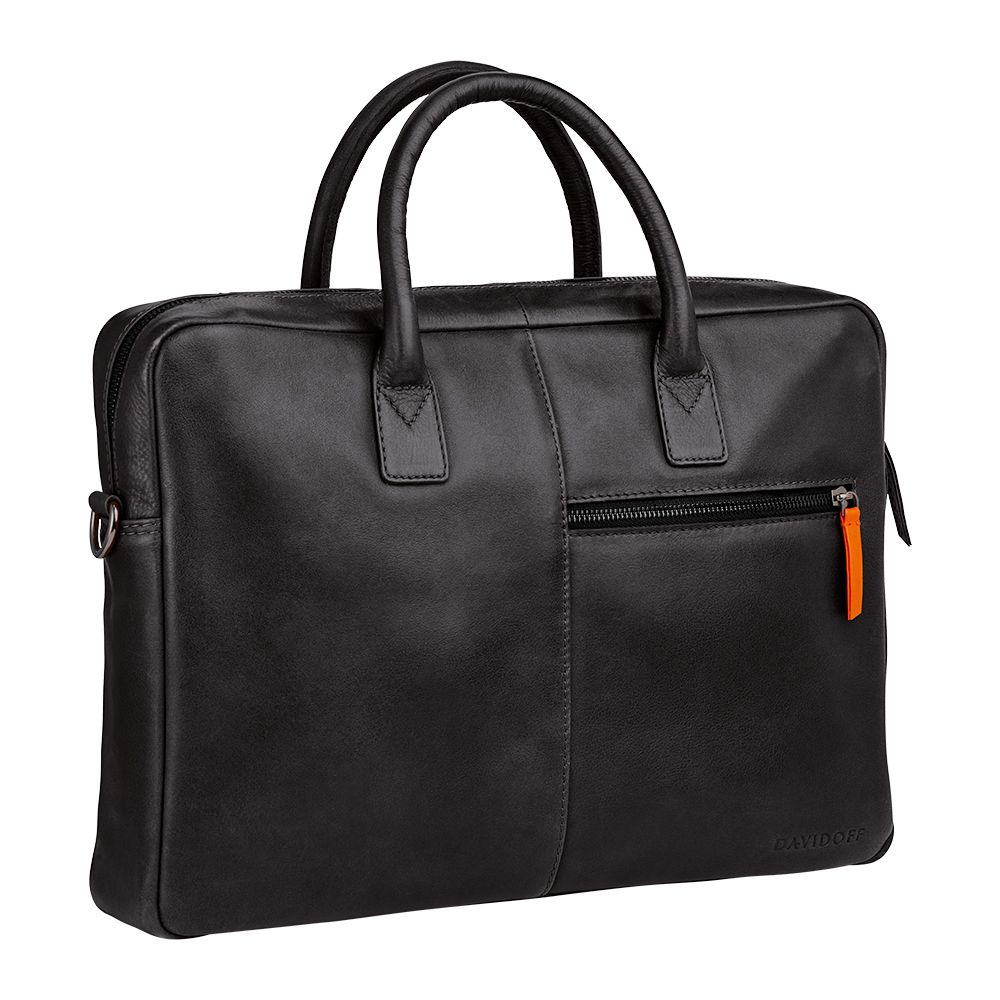 Essentials briefcase 1 zip black